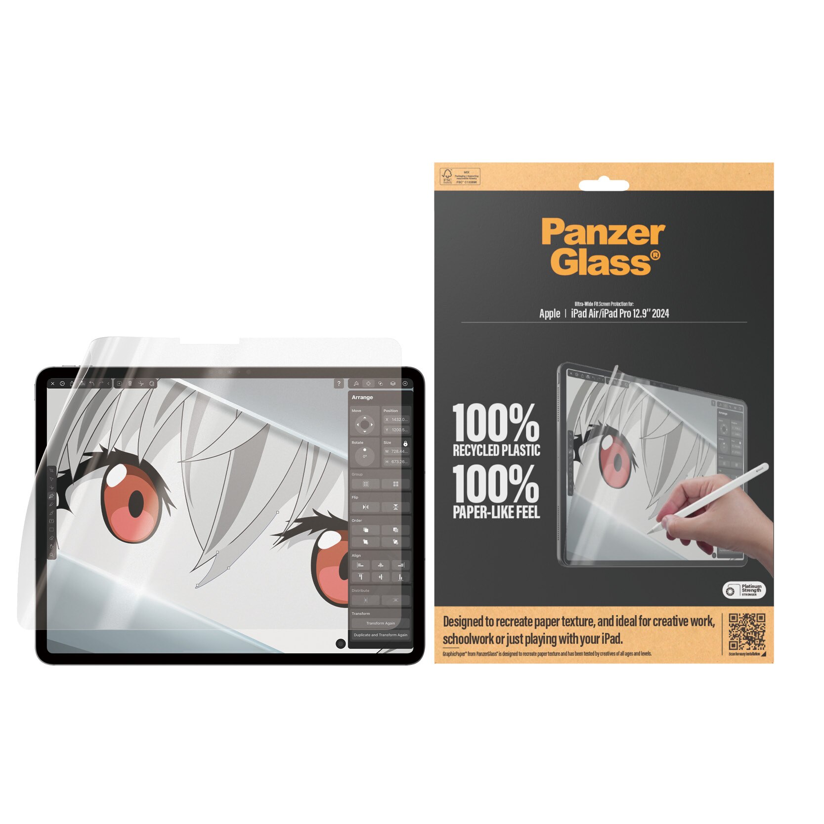 iPad Pro 13 7th Gen (2024) GraphicPaper Screen Protector