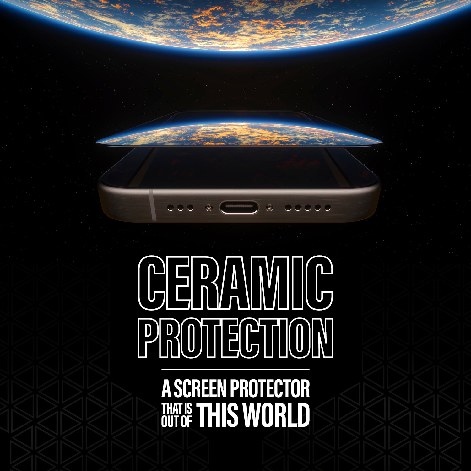 iPhone 15 Pro Ceramic Screen Protector (with EasyAligner) Ultra Wide Fit