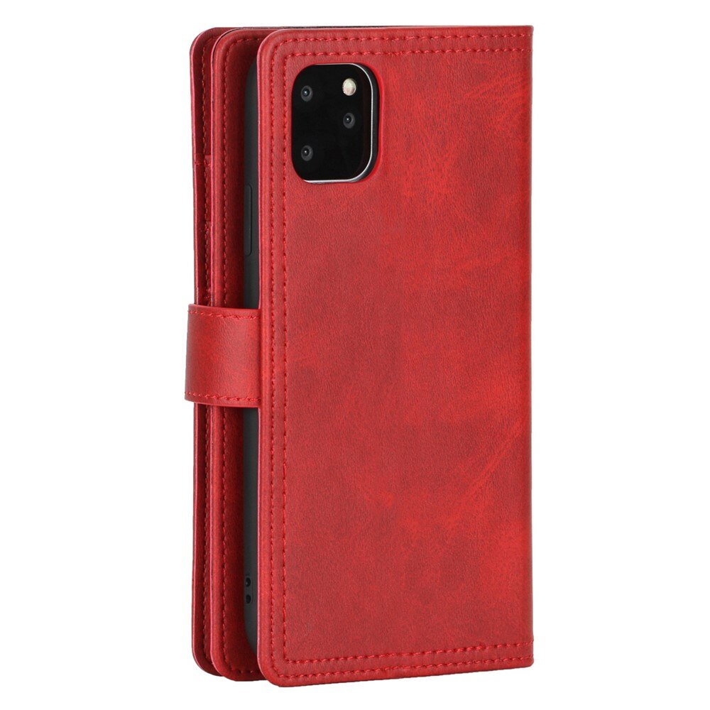 Suojakotelo Multi-slot iPhone 13 punainen