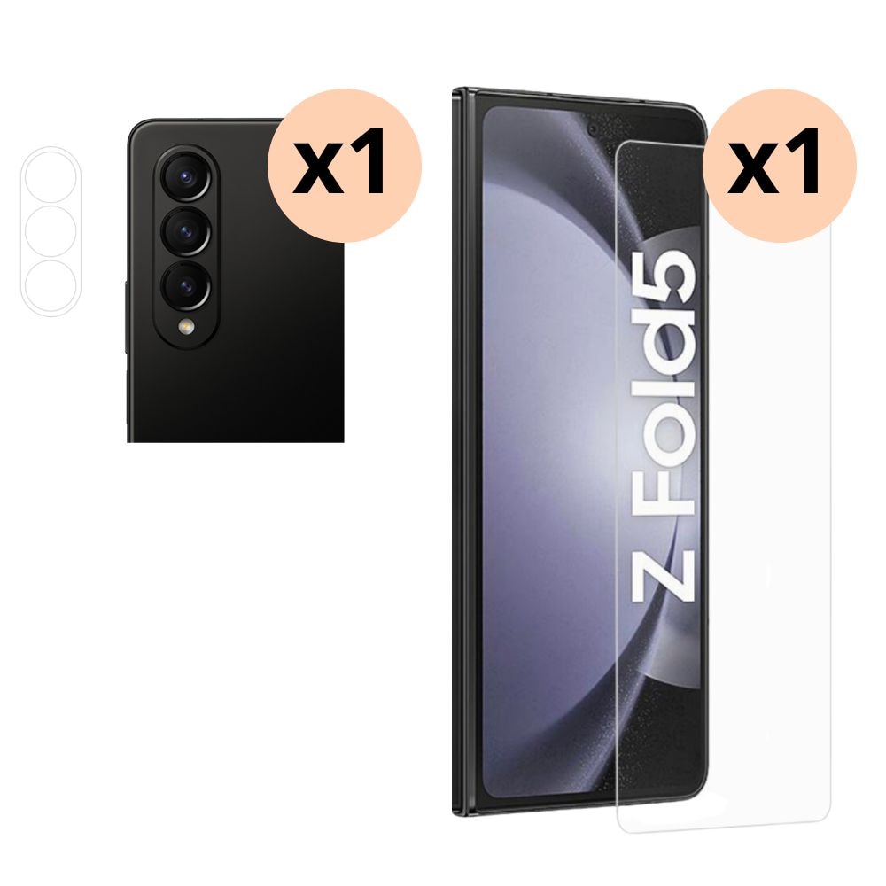 Samsung Galaxy Z Fold 5 Näytön Panssarilasi ja Takakameroille