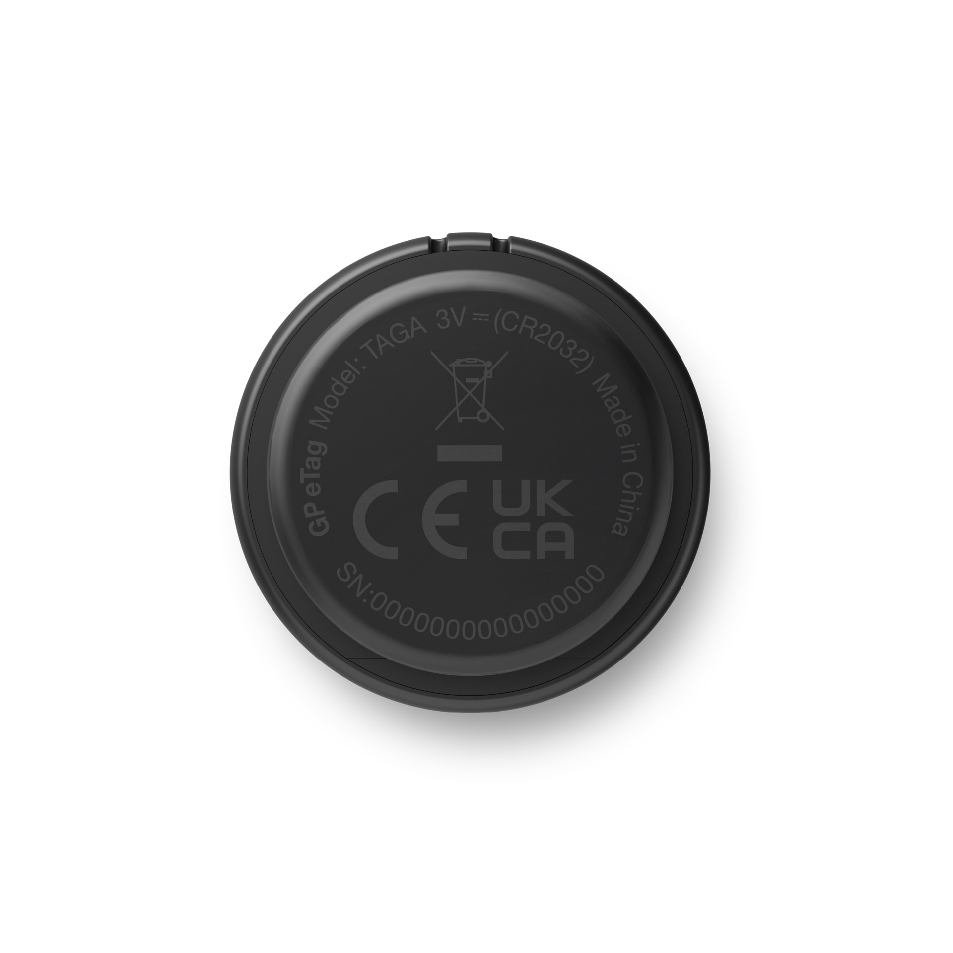 eTag Smart Tracker (1-pack) musta
