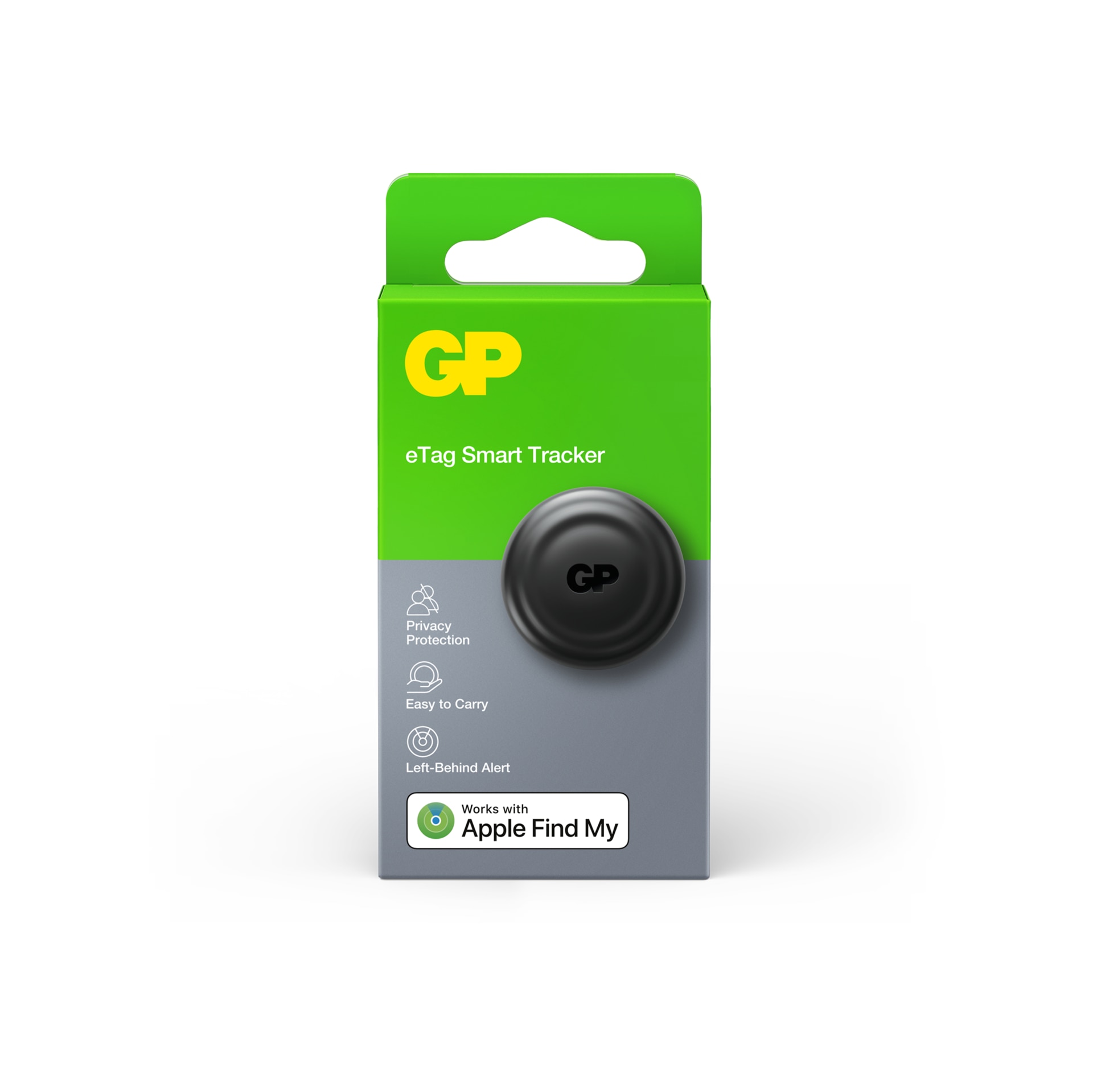 eTag Smart Tracker (1-pack) musta