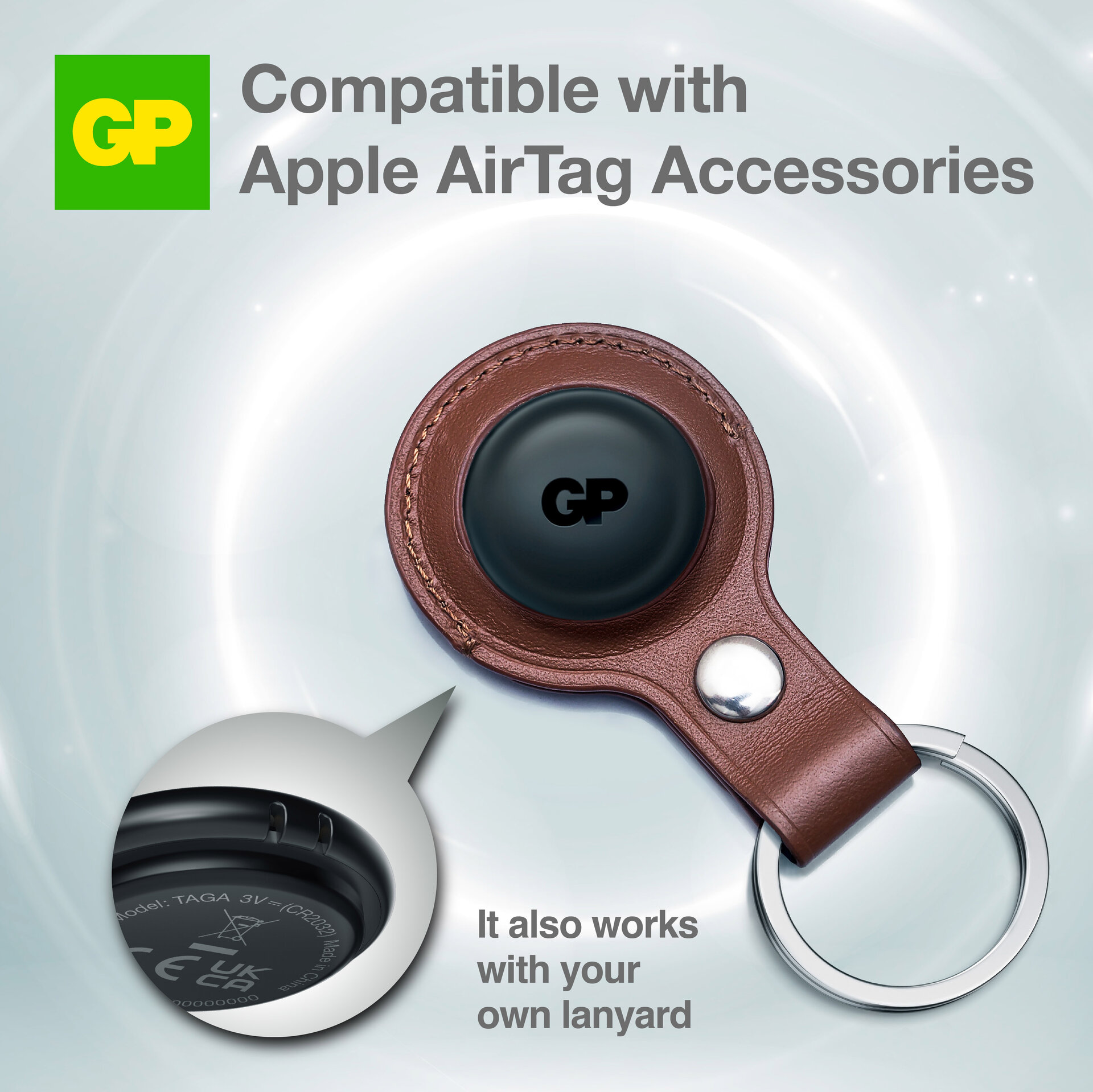 eTag Smart Tracker (1-pack) musta