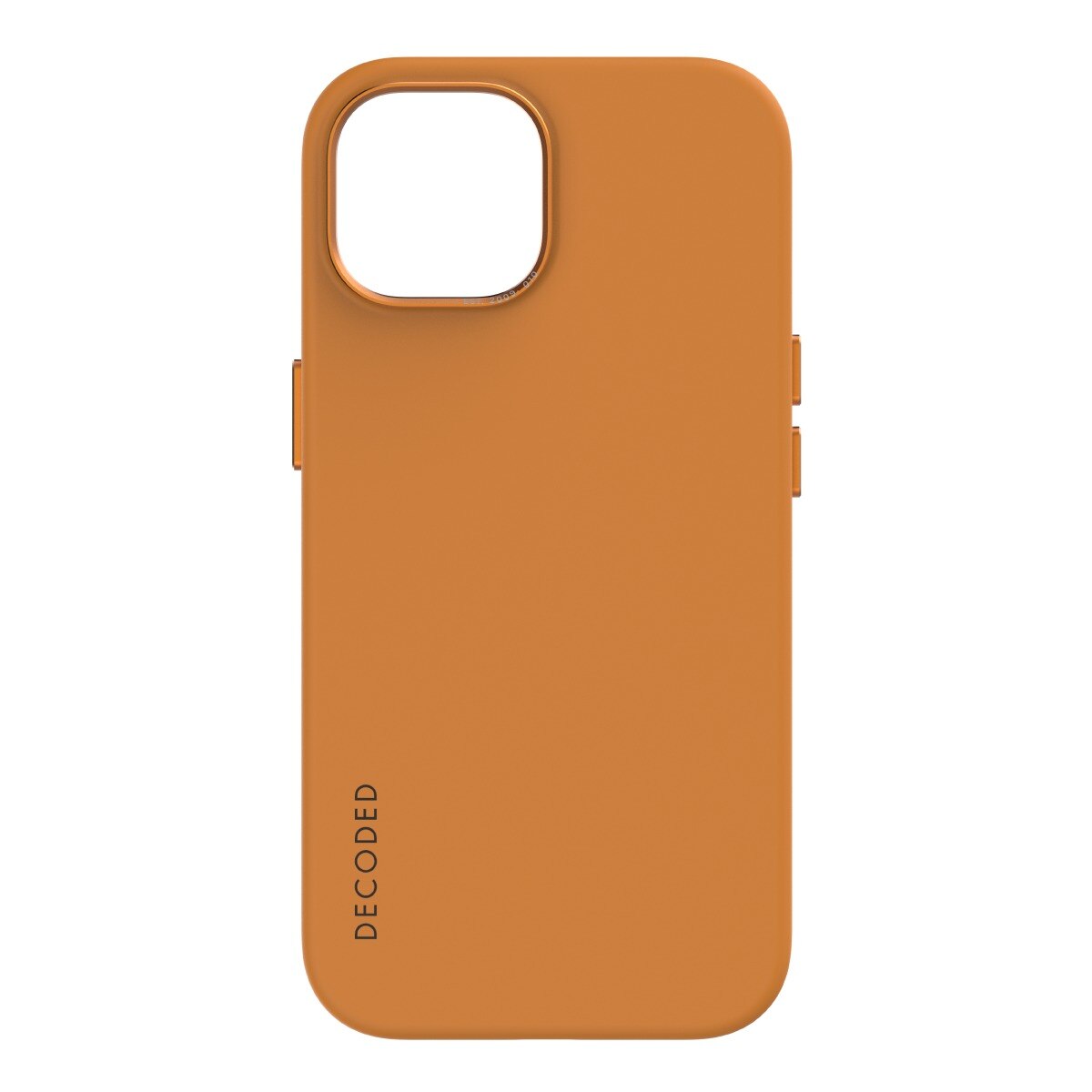 AntiMicrobial Silicone Back Cover iPhone 15 Apricot