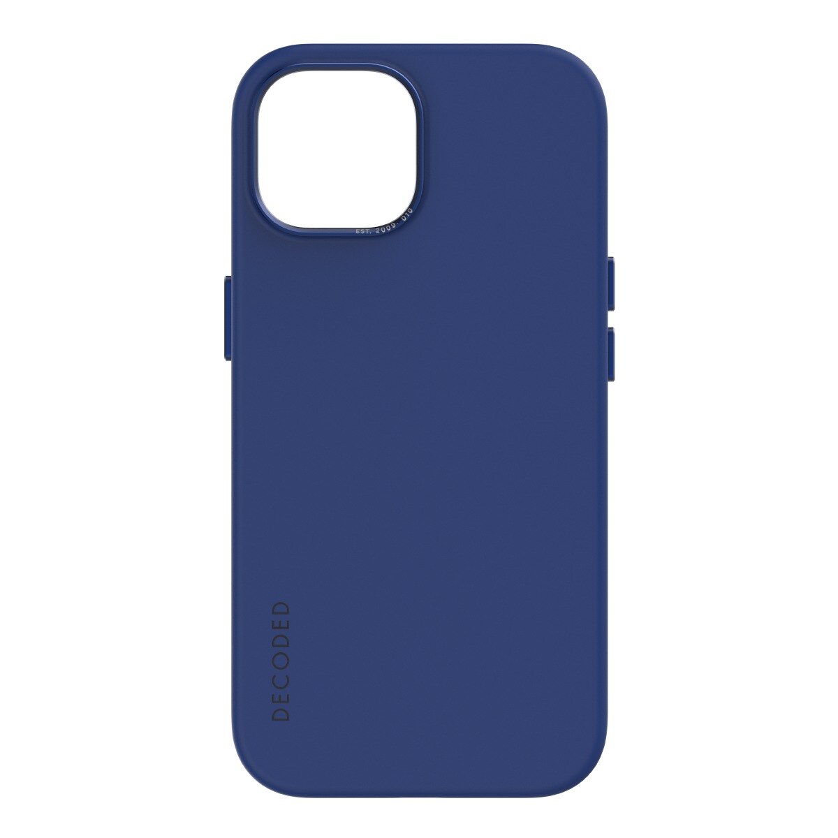 AntiMicrobial Silicone Back Cover iPhone 15 Galactic Blue