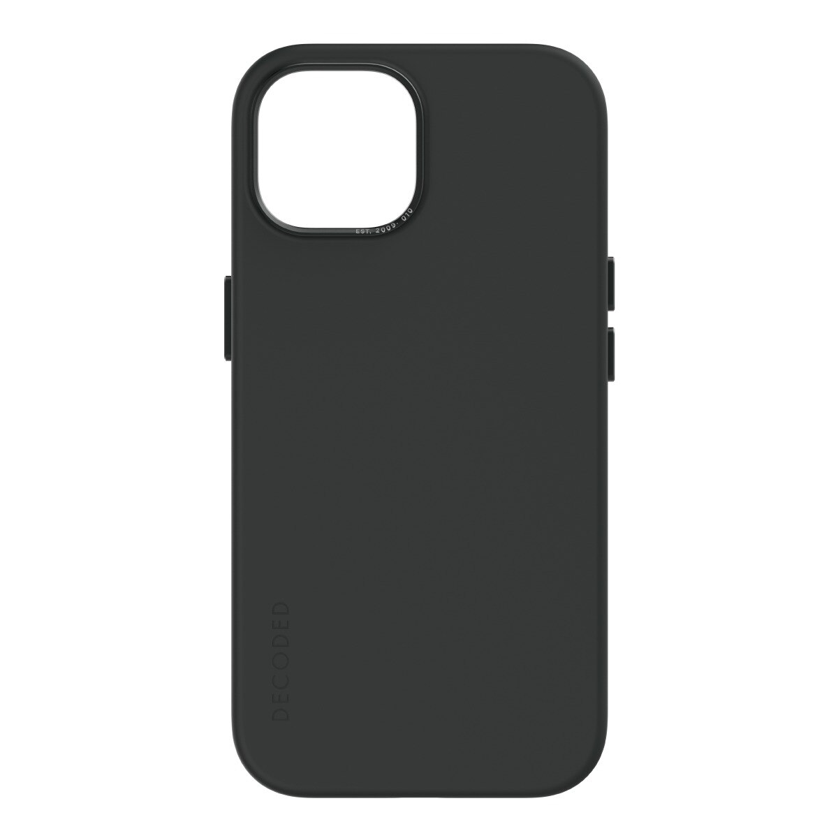 AntiMicrobial Silicone Back Cover iPhone 15 Graphine