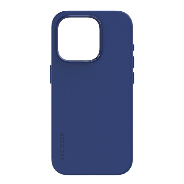 AntiMicrobial Silicone Back Cover iPhone 15 Pro Max Galactic Blue