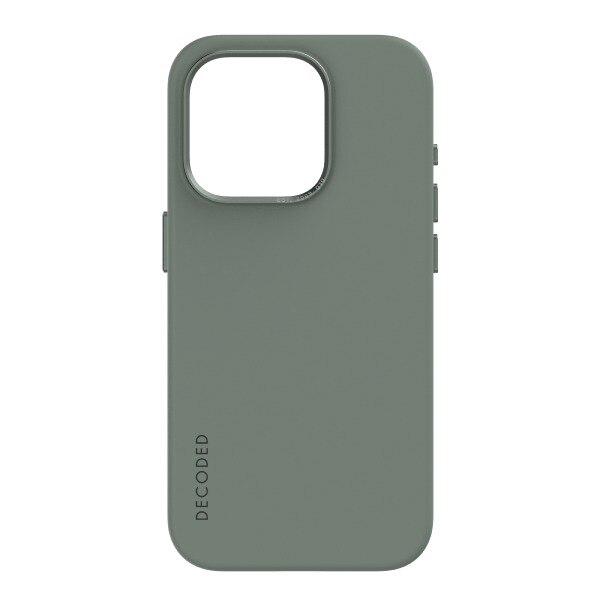 AntiMicrobial Silicone Back Cover iPhone 15 Pro Max Sage Leaf