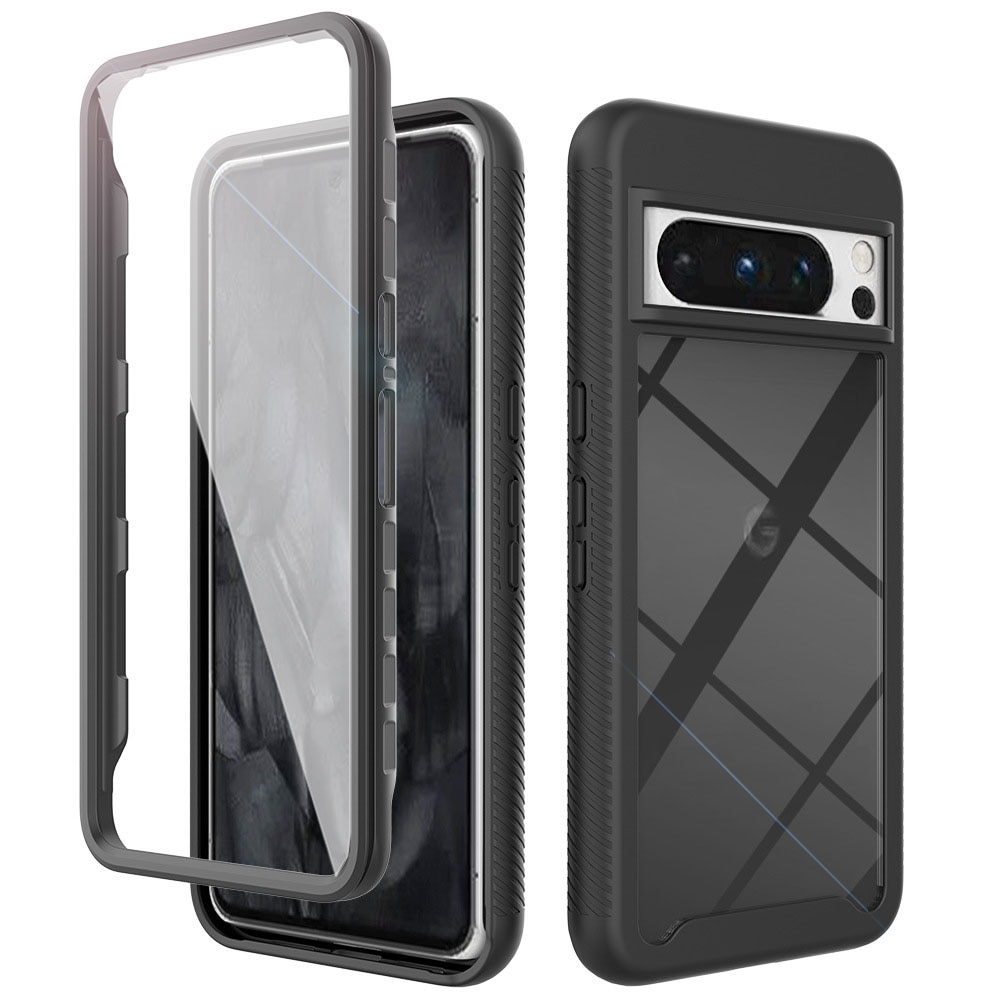 Full Protection Case Google Pixel 8a musta