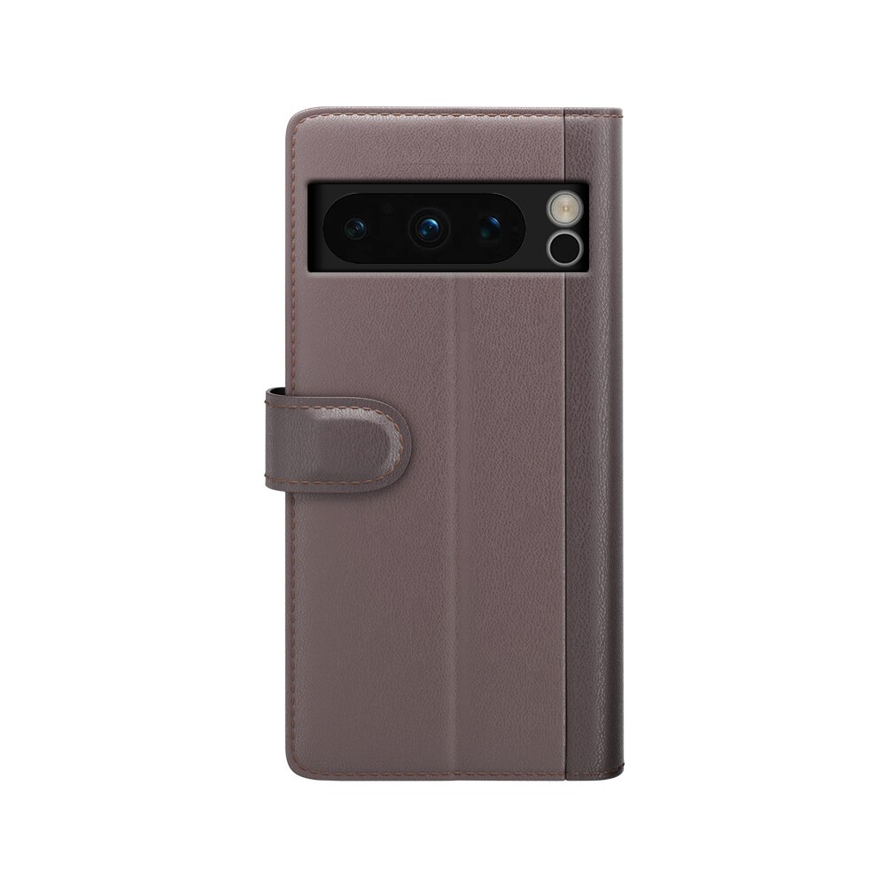 Aito Nahkakotelo Google Pixel 8 Pro Ruskea