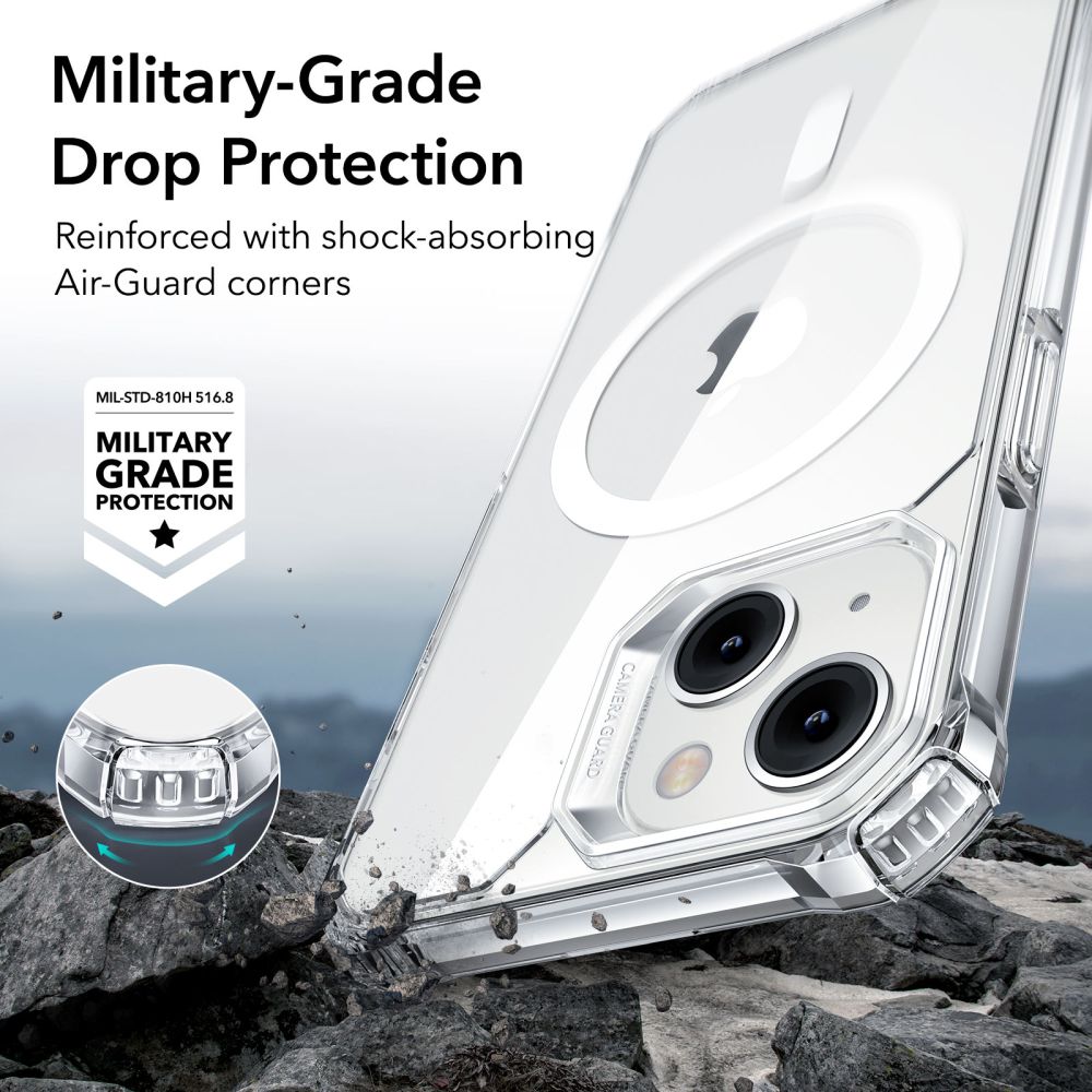 Air Armor HaloLock MagSafe iPhone 14 Pro Clear