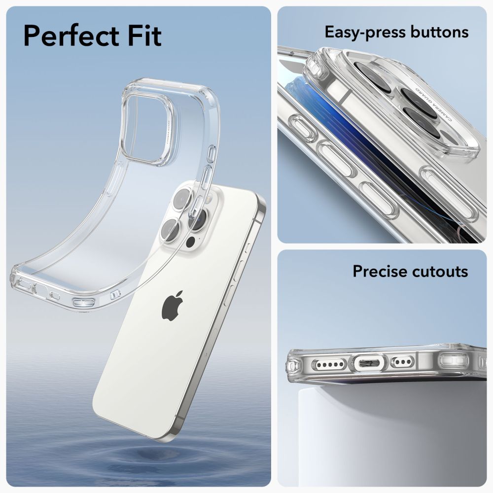 Project Zero Case iPhone 15 Pro Max Clear