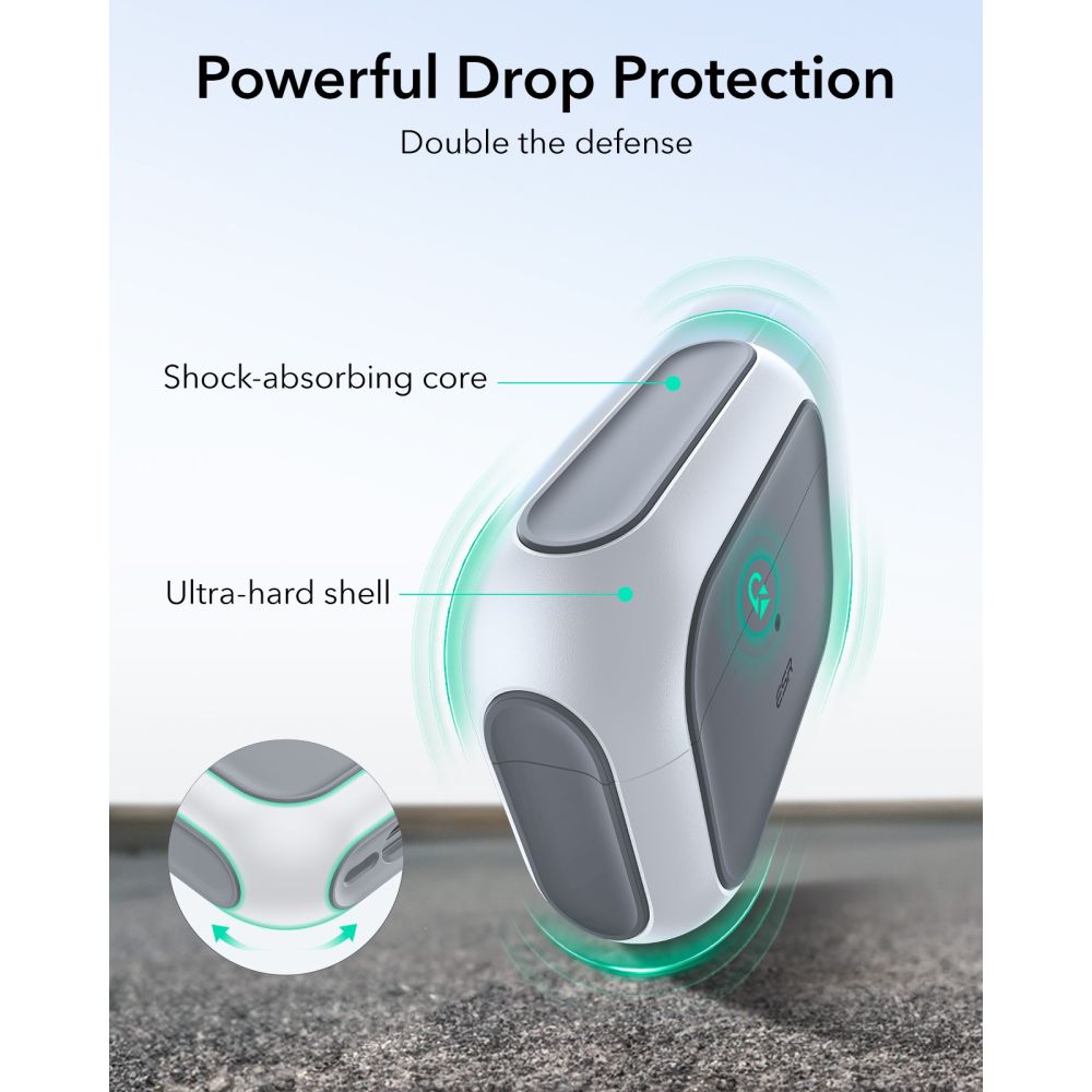 Orbit HaloLock Magsafe Kouri Apple AirPods Pro 3 Valkoinen