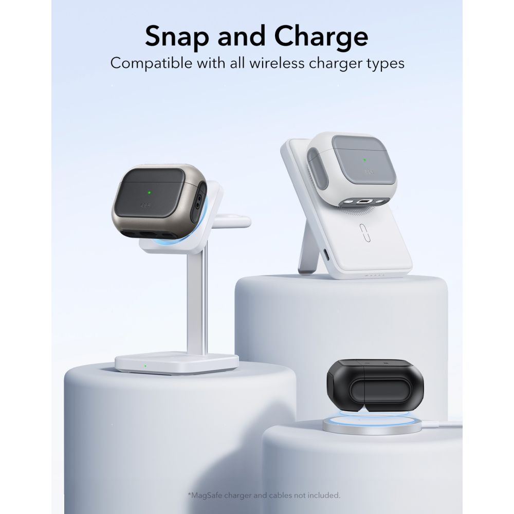 Orbit HaloLock Magsafe Kouri Apple AirPods Pro 3 Valkoinen