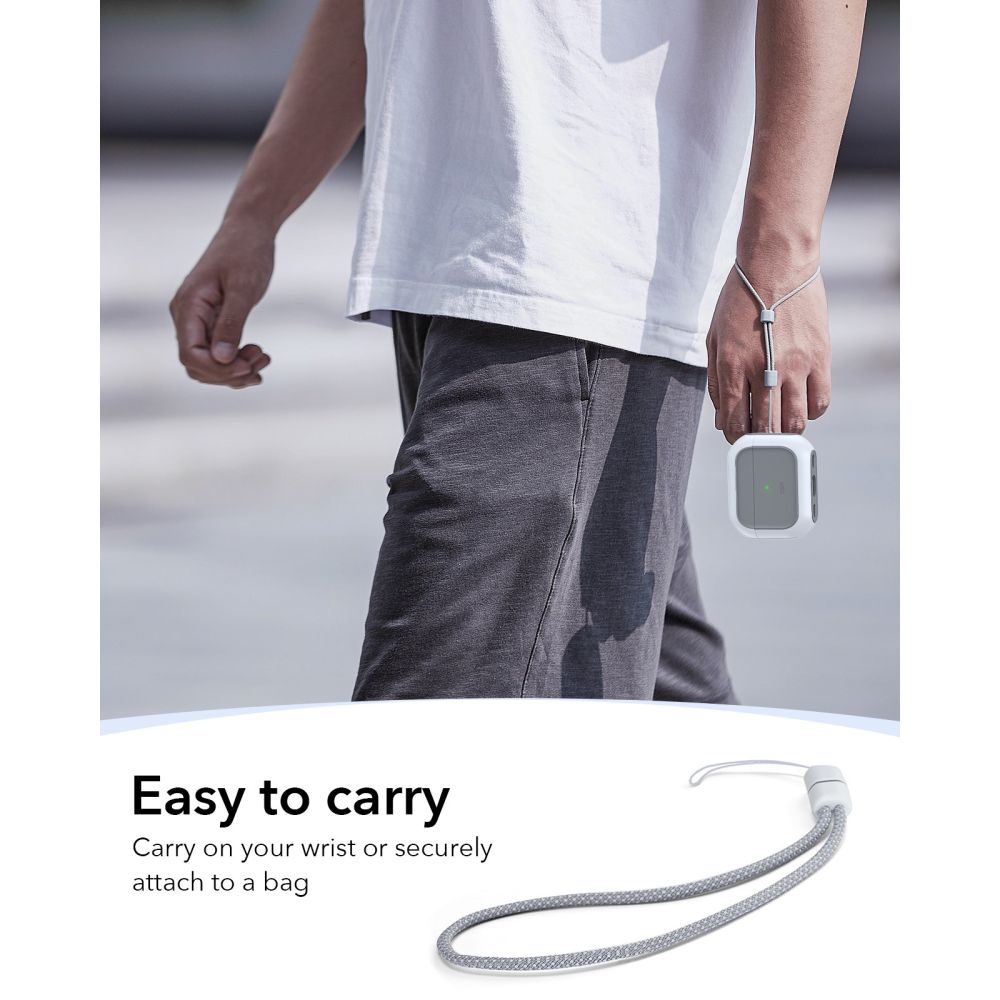 Orbit HaloLock Magsafe Kouri Apple AirPods Pro 3 Valkoinen