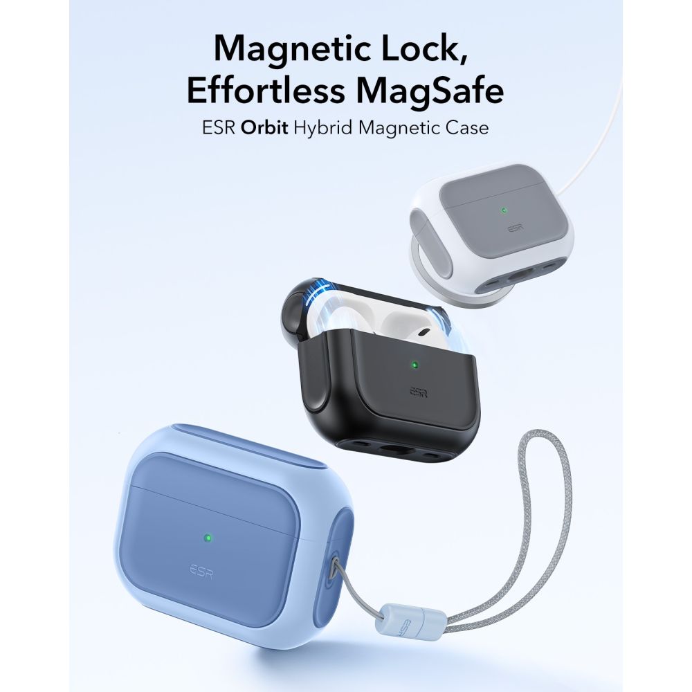 Orbit HaloLock Magsafe Kouri Apple AirPods Pro 3 Sininen