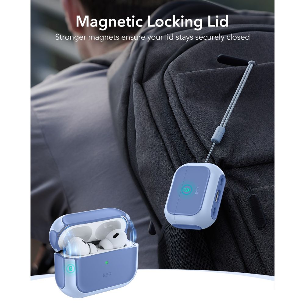 Orbit HaloLock Magsafe Kouri Apple AirPods Pro 3 Sininen