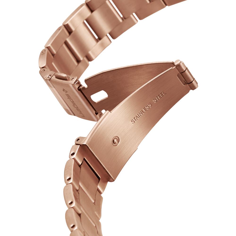 Amazfit GTS 4 Mini Modern Fit Metal Band Rose Gold