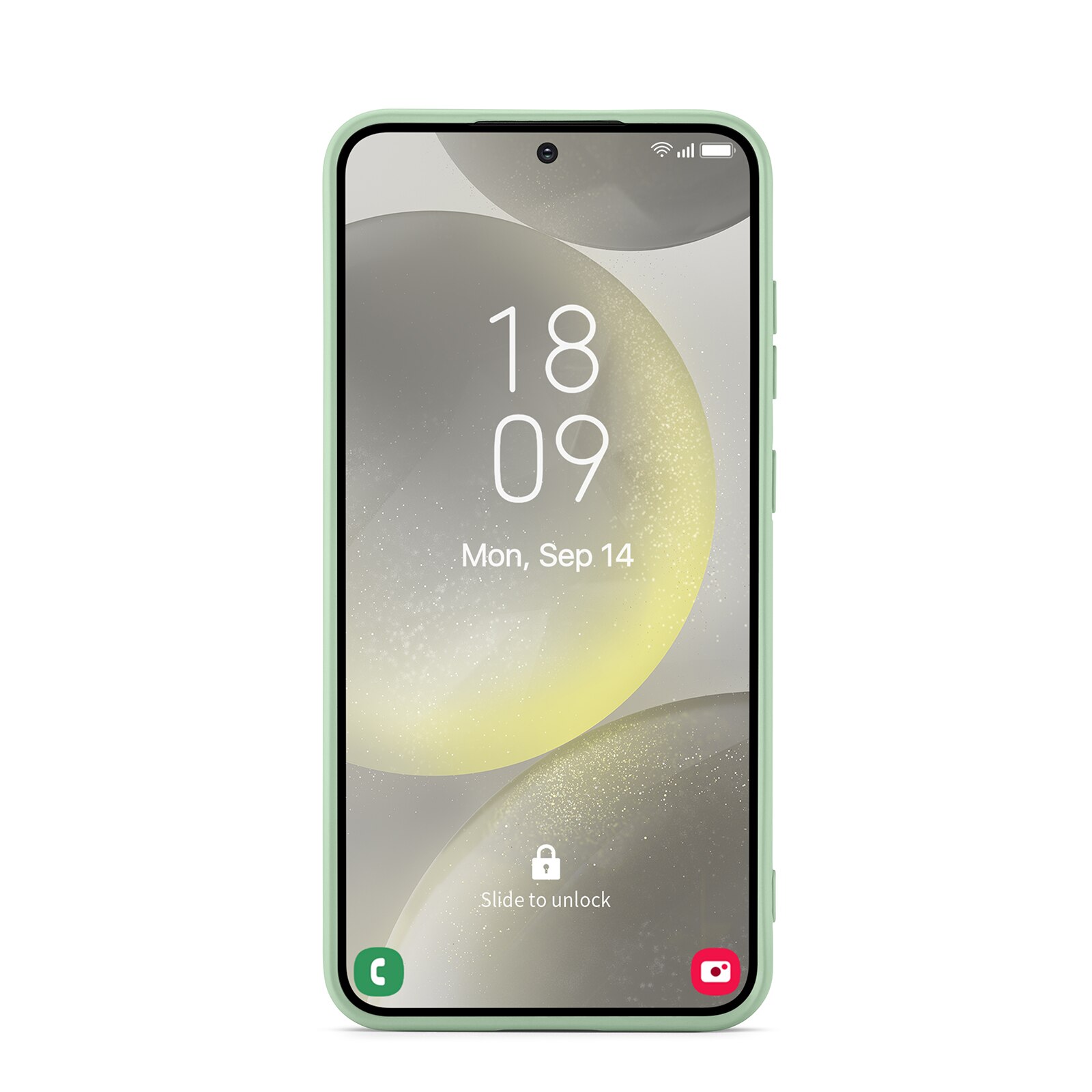 TPU suojakuori Samsung Galaxy S24 FE Vihreä