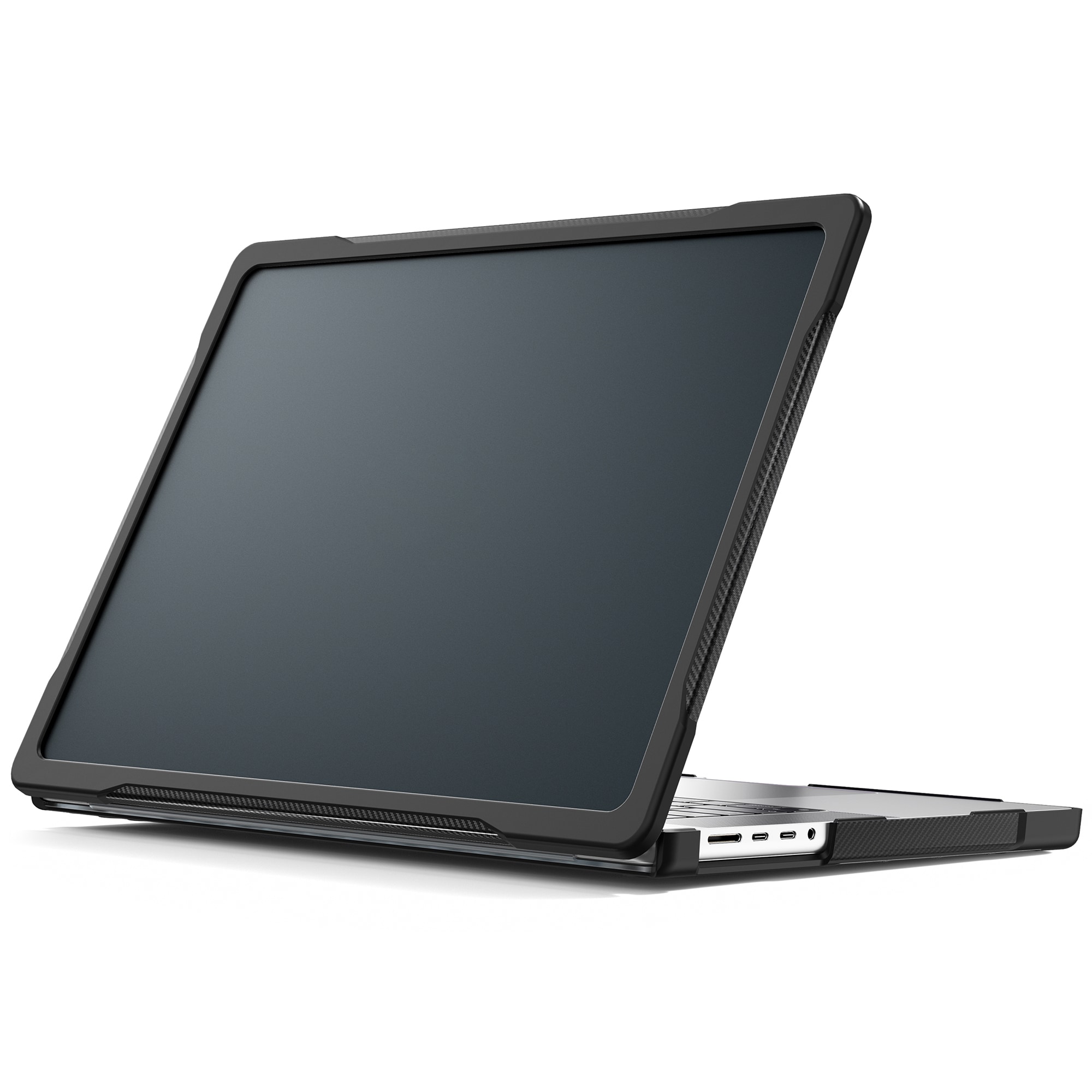 Iskunkestävä Suojakuori Apple MacBook Pro 16 2024 Musta