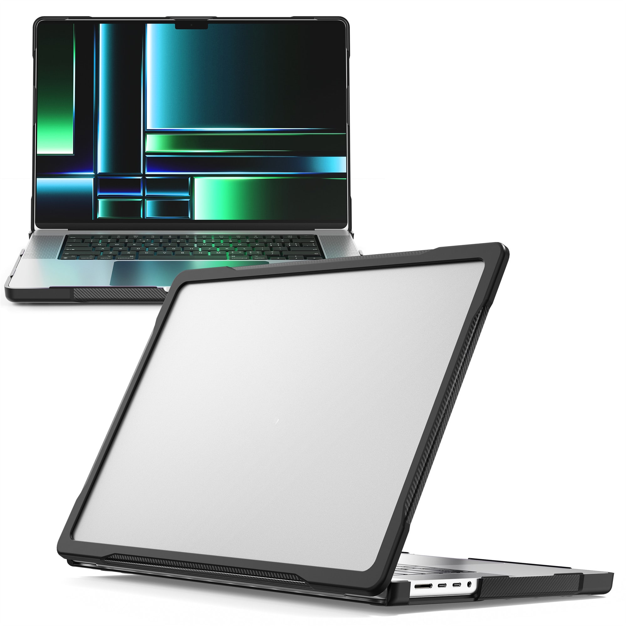 Iskunkestävä Suojakuori Apple MacBook Pro 14 2023 Kirkas