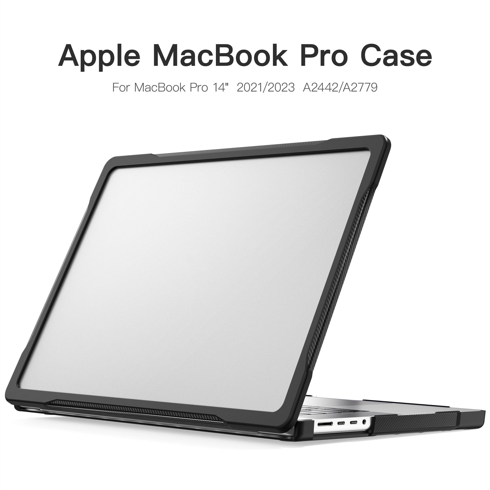 Iskunkestävä Suojakuori Apple MacBook Pro 14 2023 Kirkas