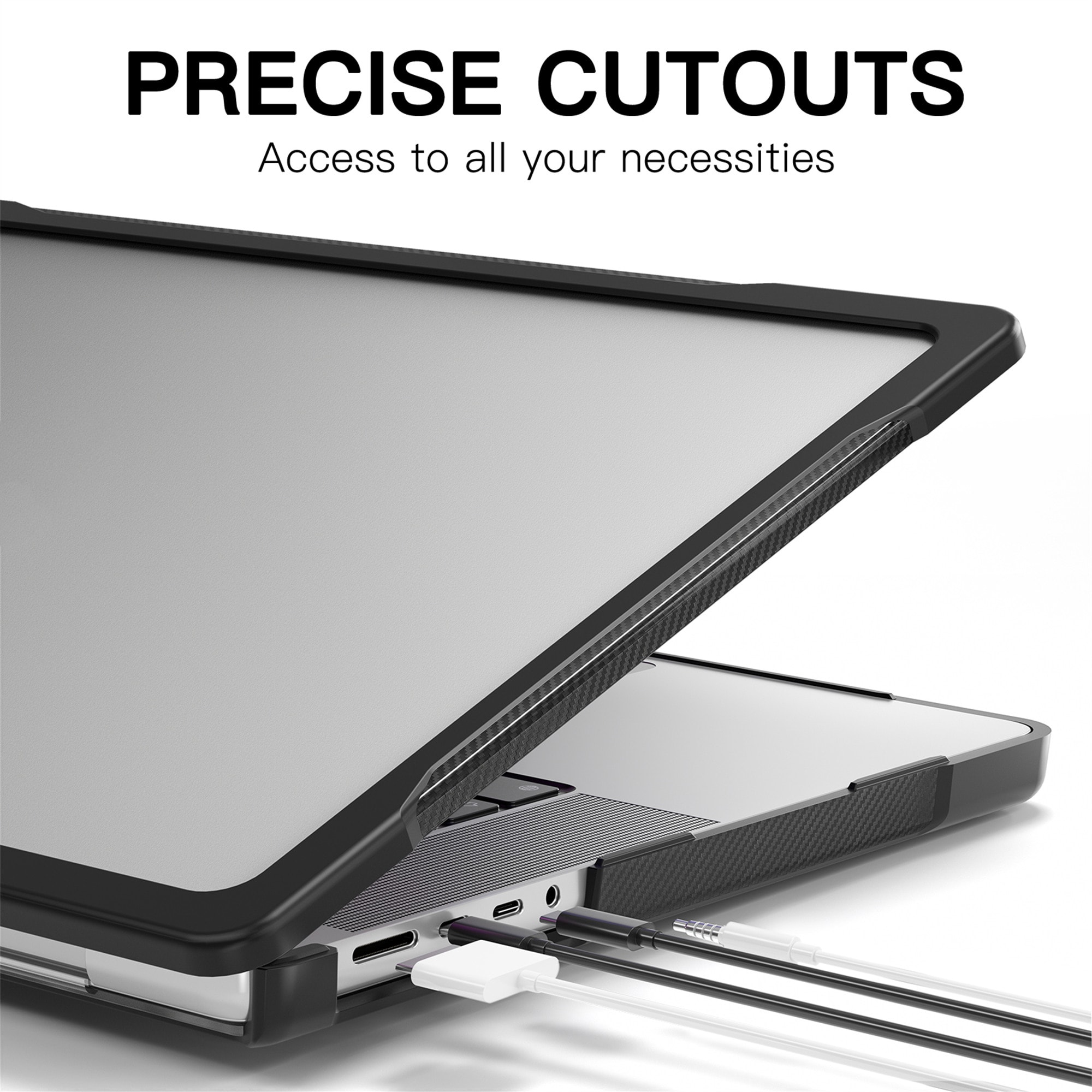 Iskunkestävä Suojakuori Apple MacBook Pro 14 2023 Kirkas