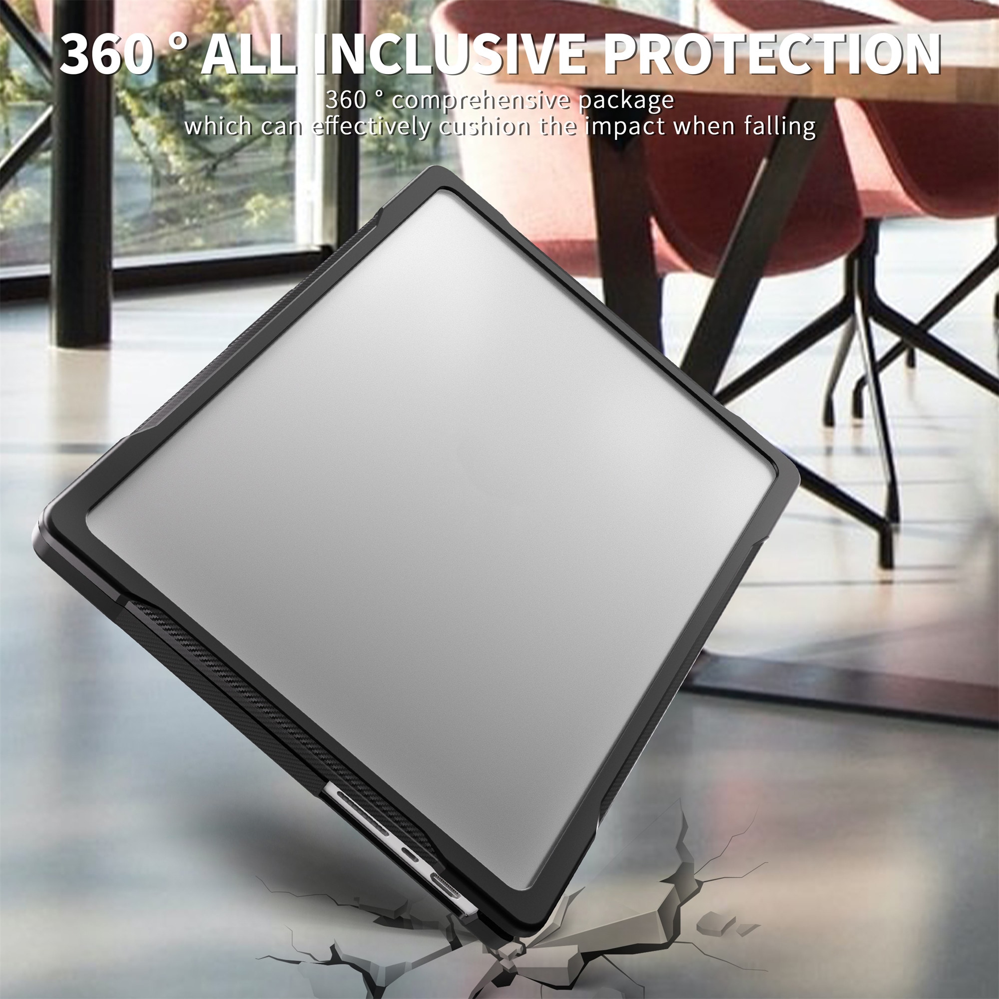 Iskunkestävä Suojakuori Apple MacBook Pro 14 2023 Kirkas