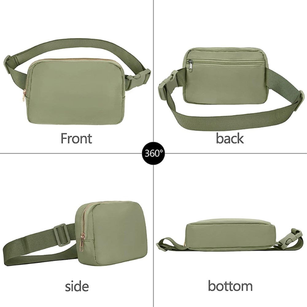 Crossbody Laukku Nailon vihreä