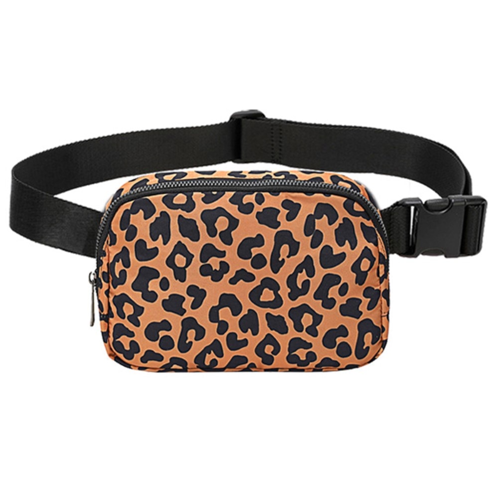 Crossbody Laukku Nailon leopardi