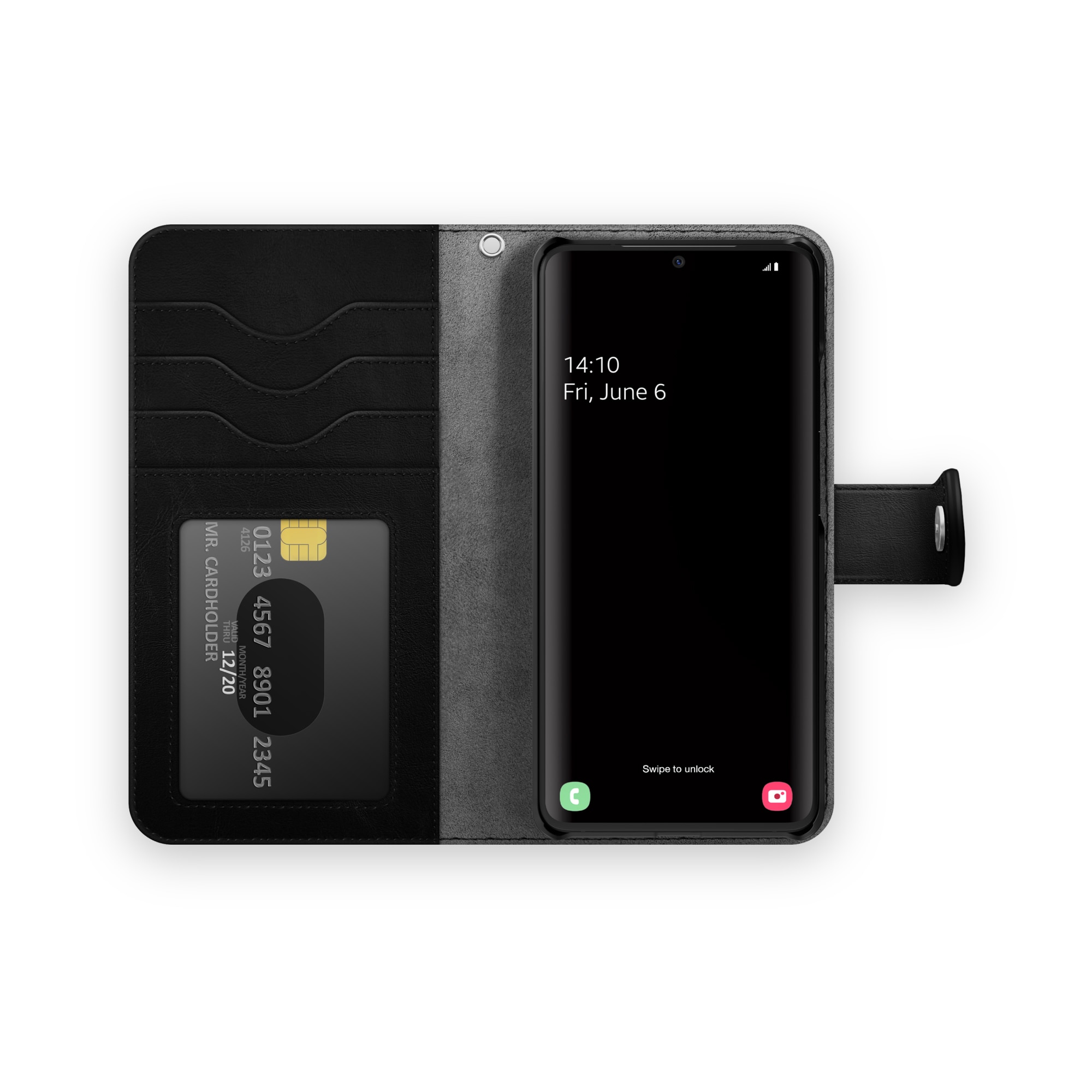 Magnet Wallet+ Galaxy S21 Ultra Black