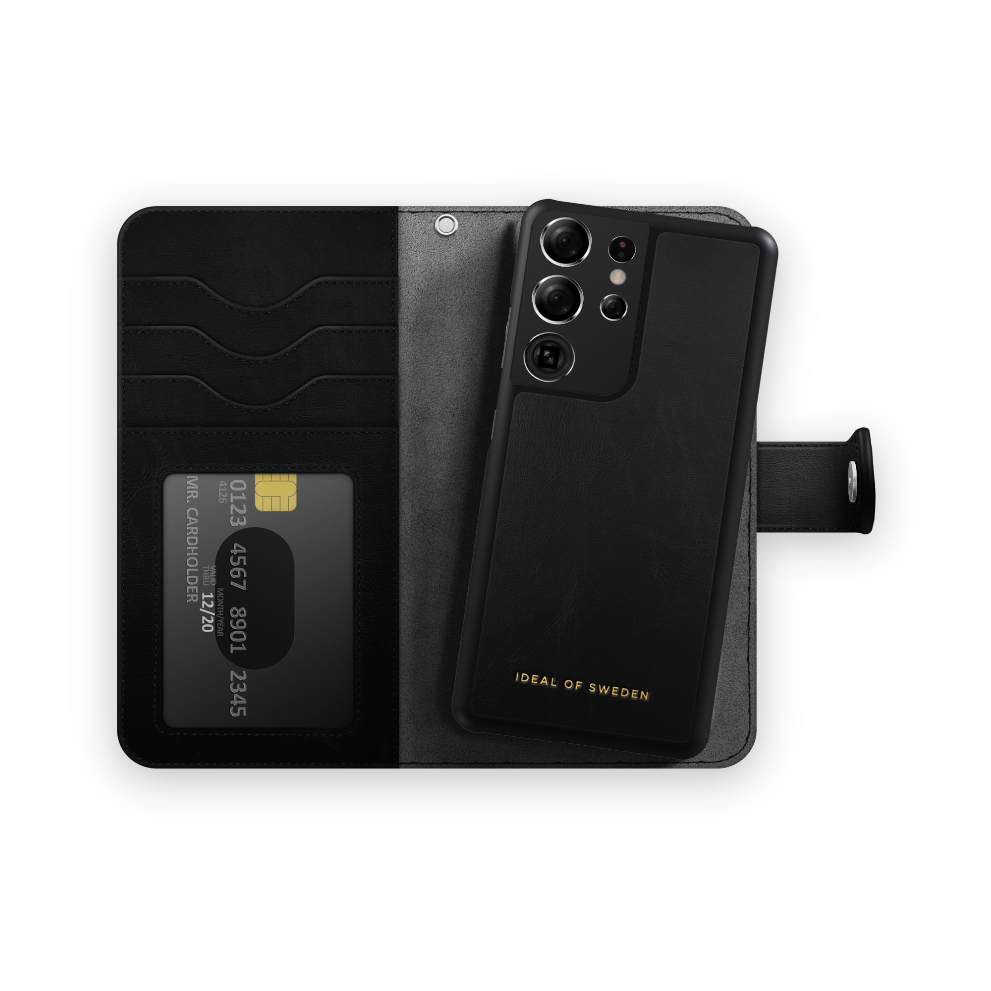 Magnet Wallet+ Galaxy S21 Ultra Black