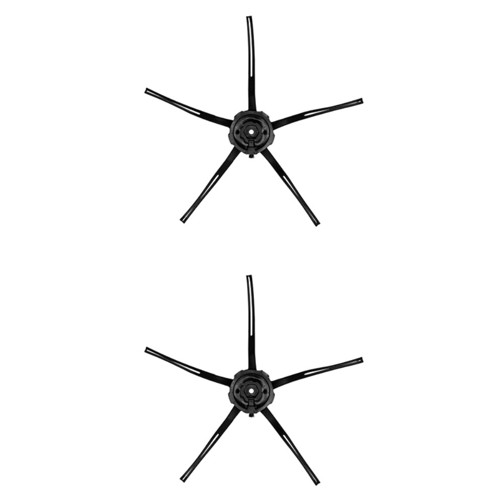 2-pack Sivuharjat Roborock Q5 Pro musta