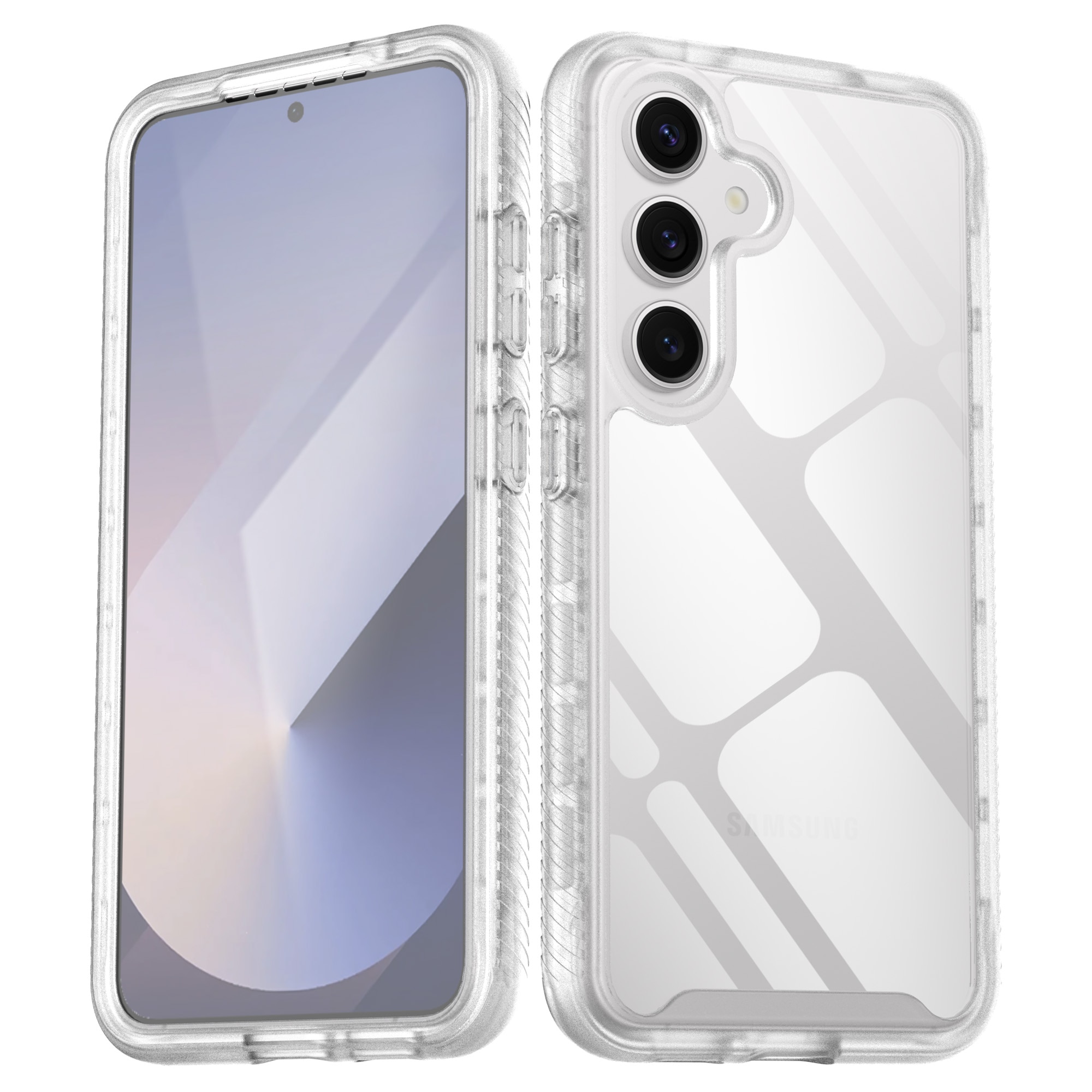 Full Protection Case Samsung Galaxy S25 Kirkas