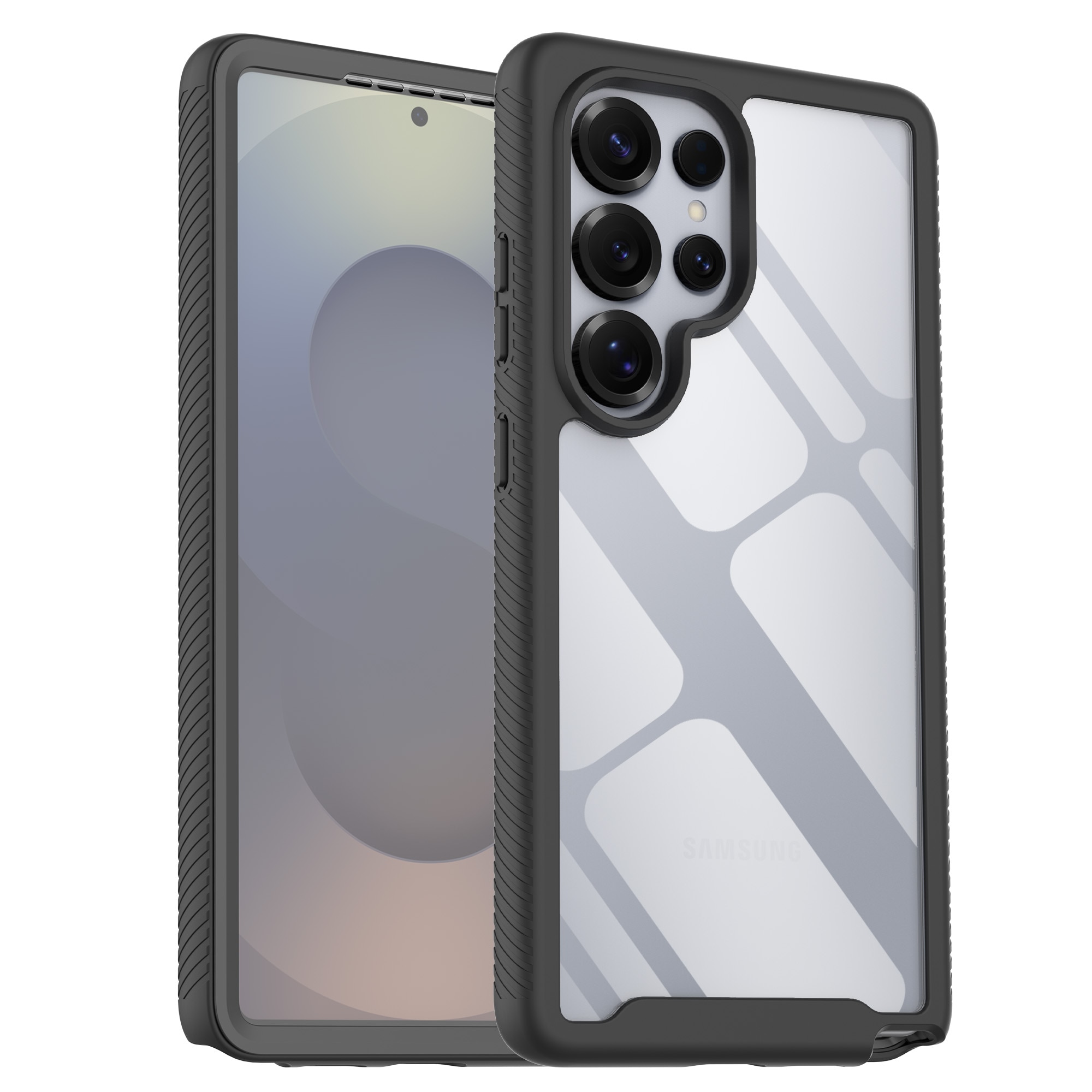 Full Protection Case Samsung Galaxy S25 Ultra Musta