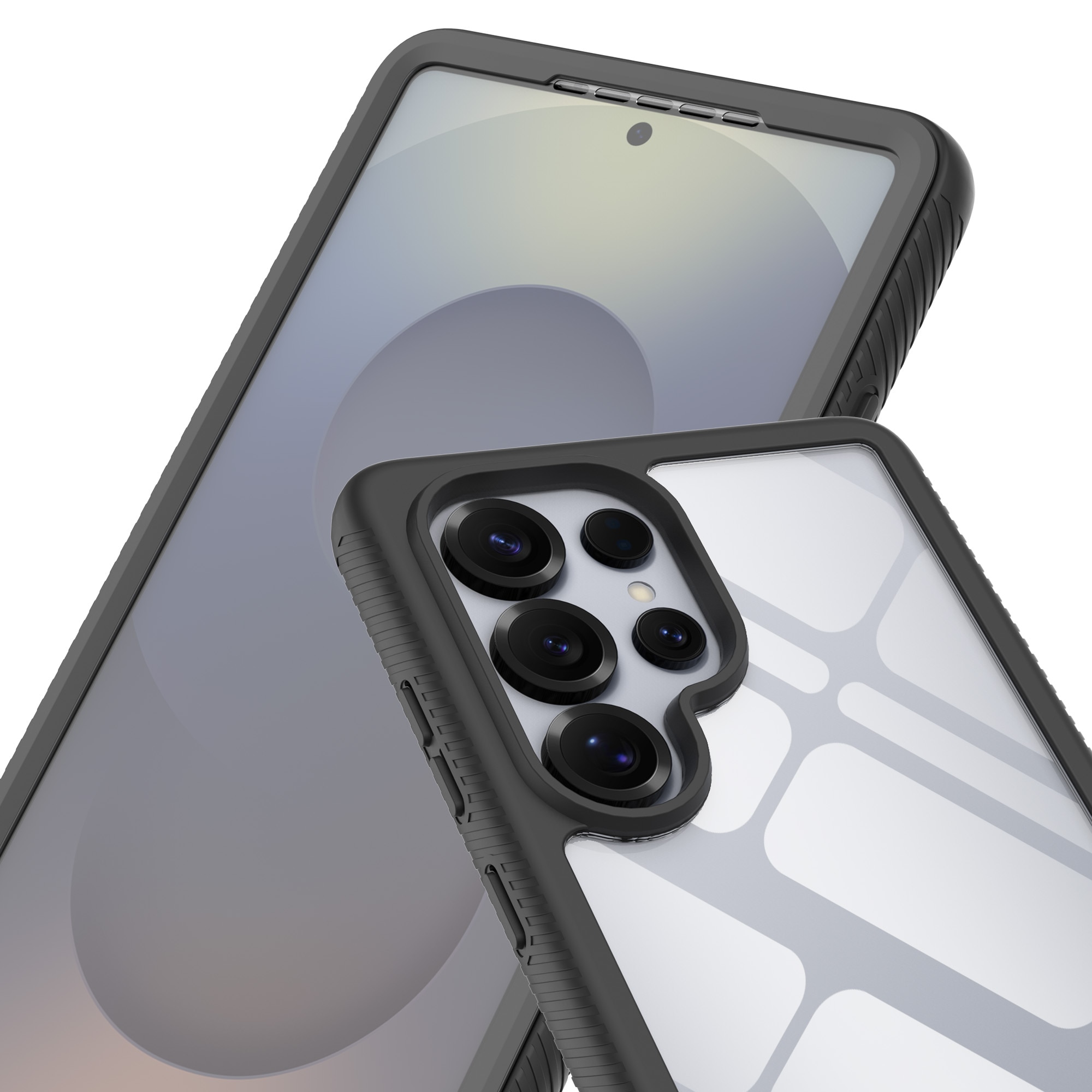 Full Protection Case Samsung Galaxy S25 Ultra Musta