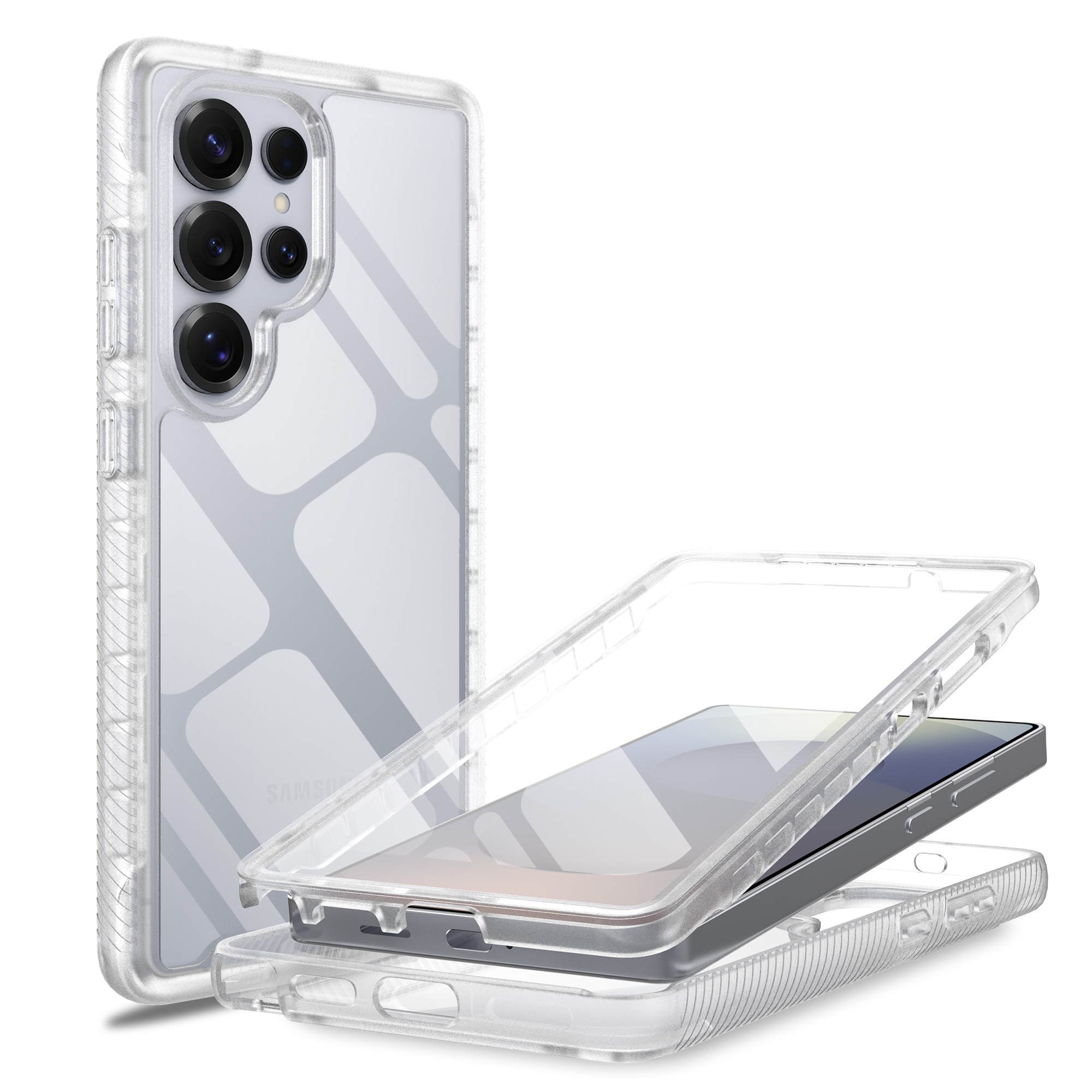 Full Protection Case Samsung Galaxy S25 Ultra Kirkas