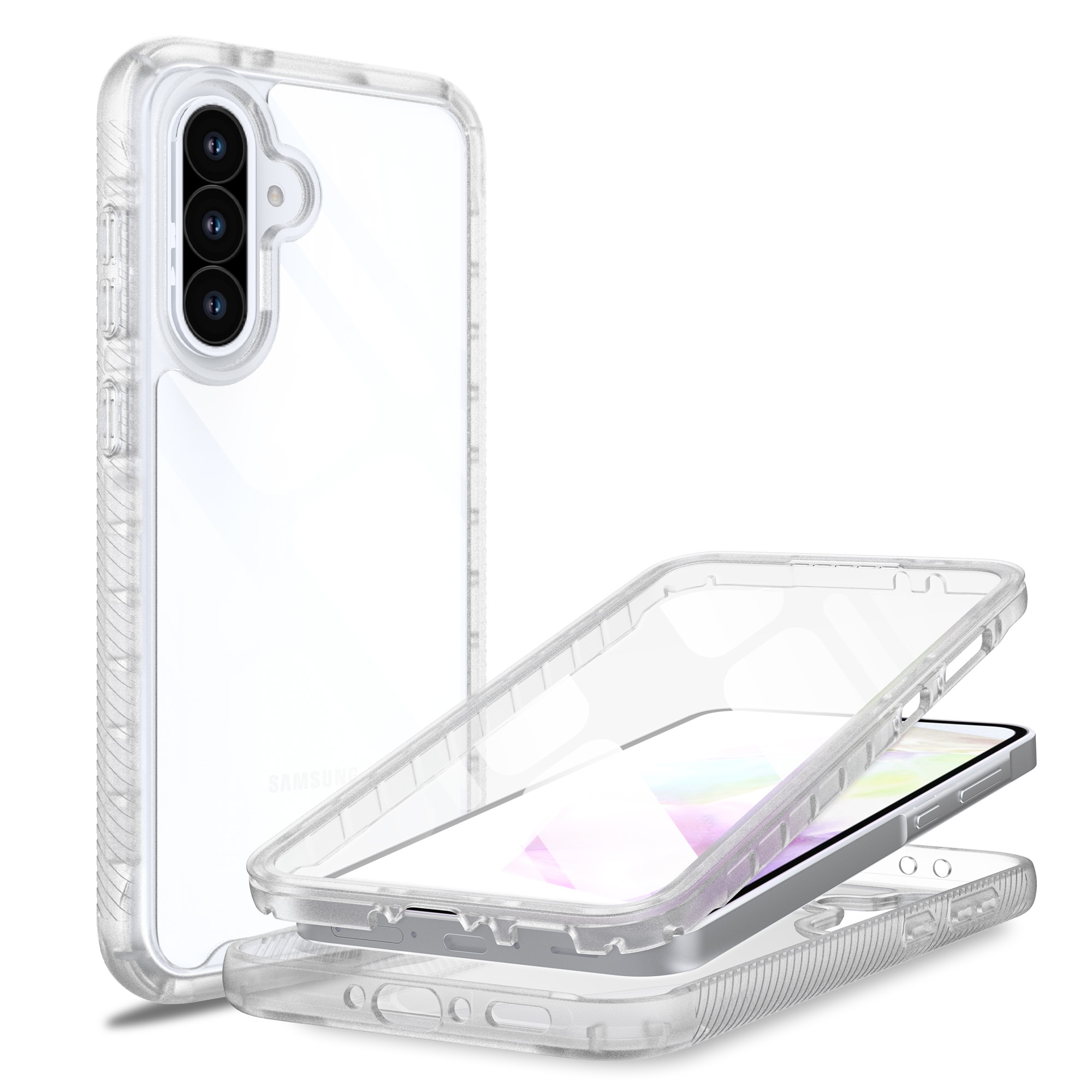 Full Protection Case Samsung Galaxy A56 Kirkas