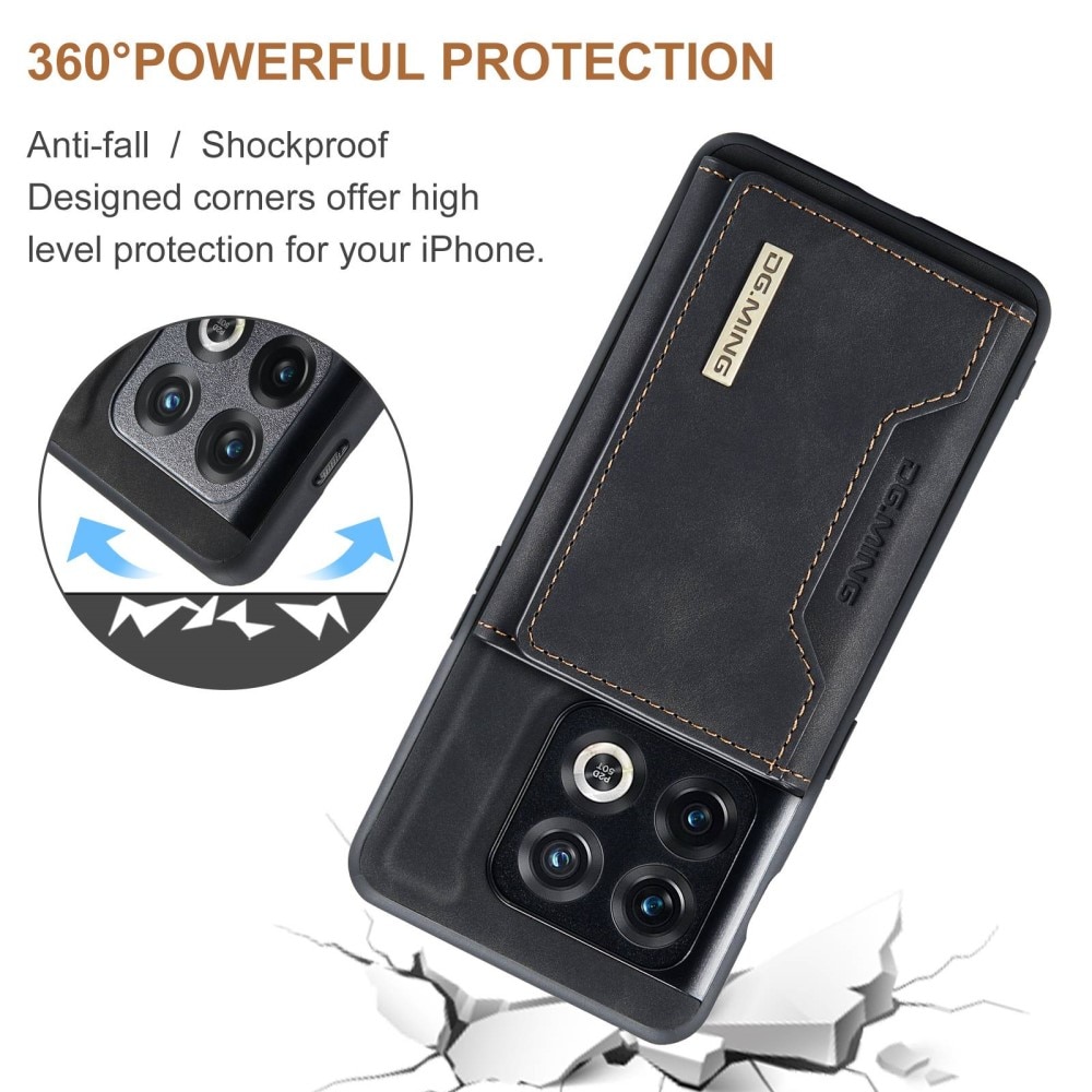 Magnetic Card Slot Case OnePlus 10 Pro Black