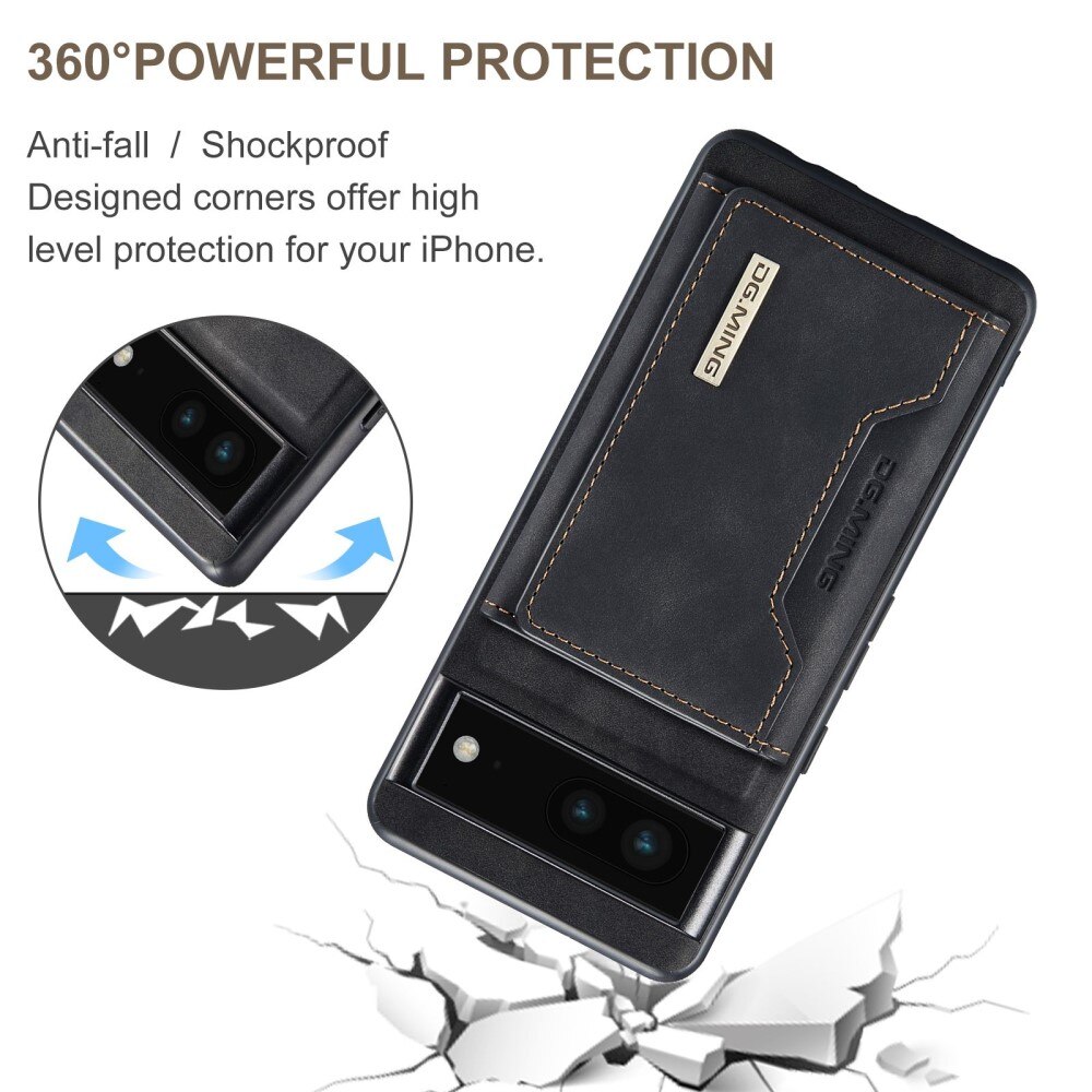Magnetic Card Slot Case Google Pixel 7 Musta