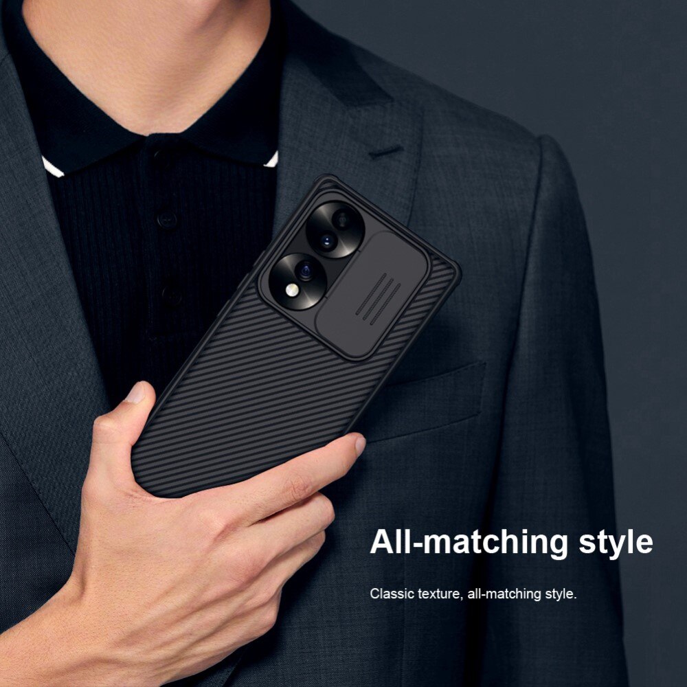 CamShield Kuori  Honor 70 Musta