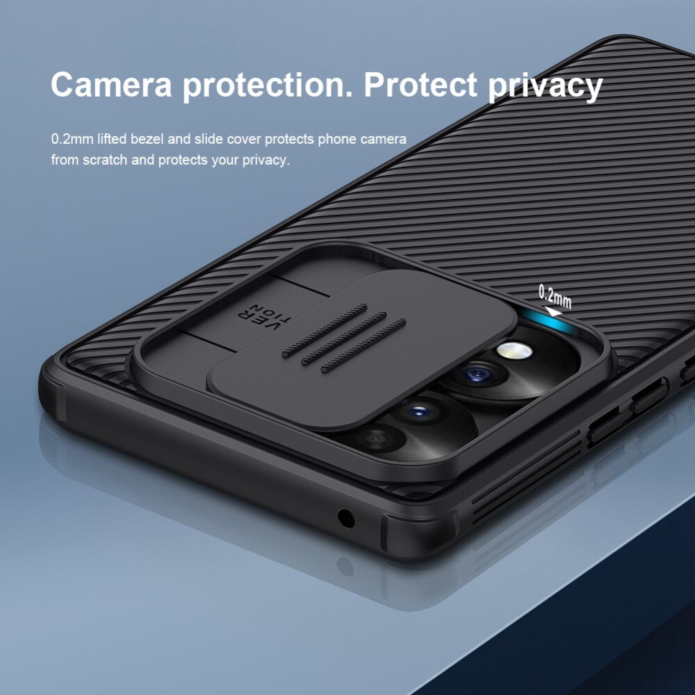 CamShield Kuori  Honor 70 Musta