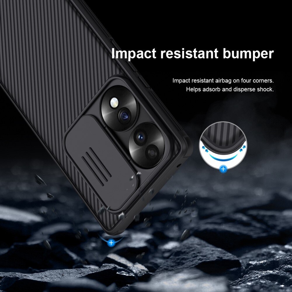 CamShield Kuori  Honor 70 Musta