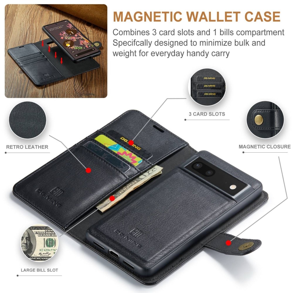 Magnet Wallet Google Pixel 7 Black