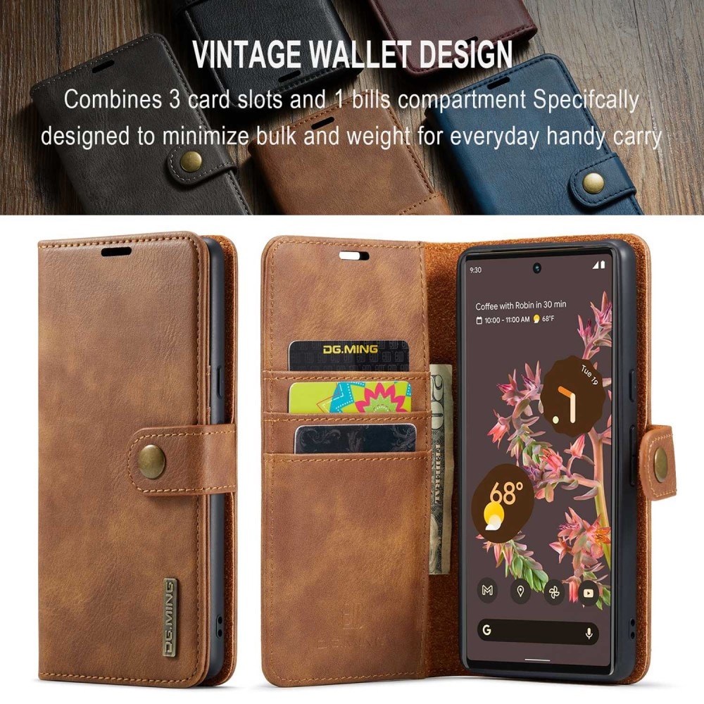 Magnet Wallet Google Pixel 7 Cognac