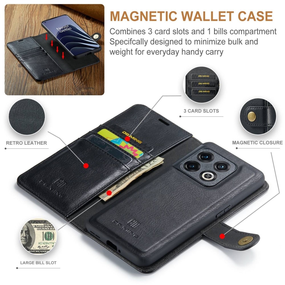 Magnet Wallet OnePlus 10 Pro Black