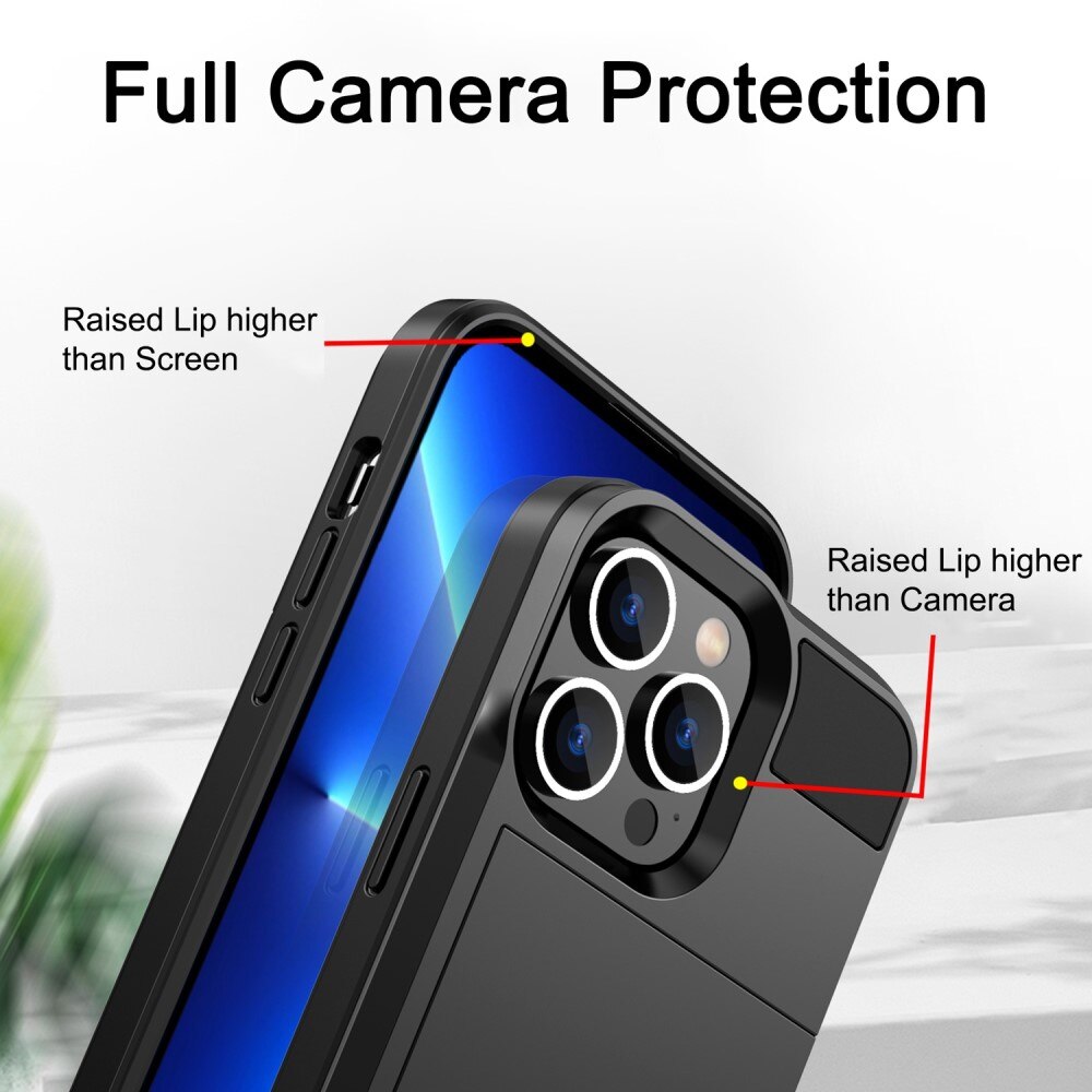 Case Cardslot iPhone 14 Pro Max Vaaleanpunainen