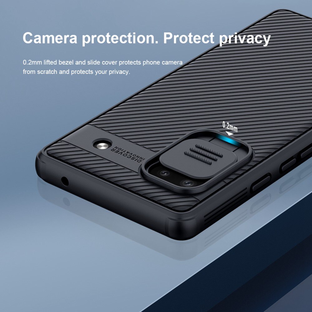 CamShield Kuori Google Pixel 6a Musta