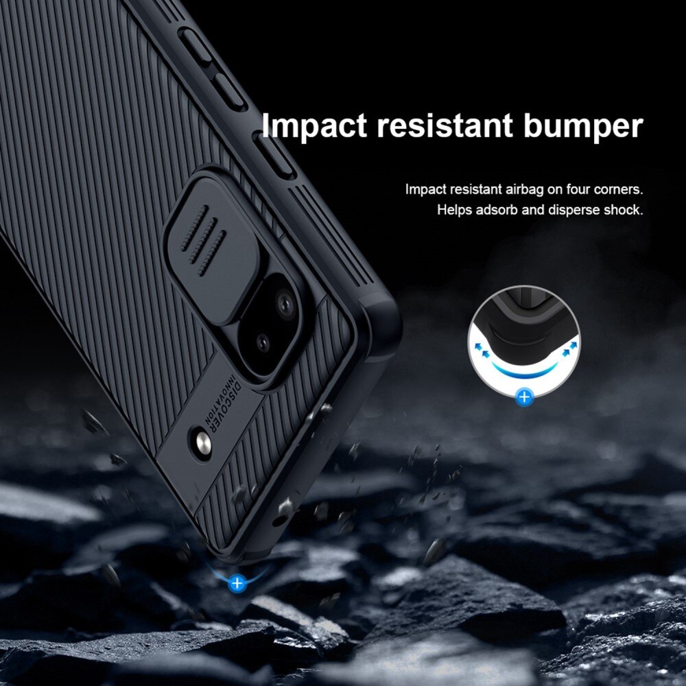 CamShield Kuori Google Pixel 6a Musta