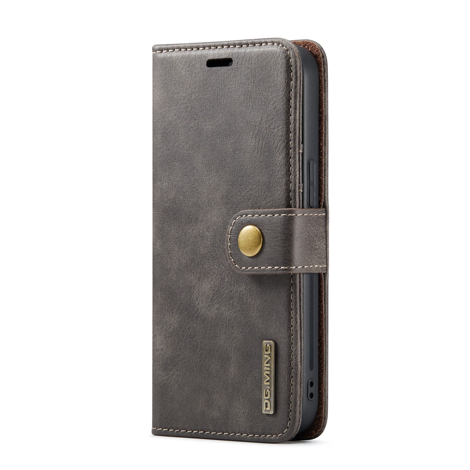 Magnet Wallet iPhone 14 Pro Brown